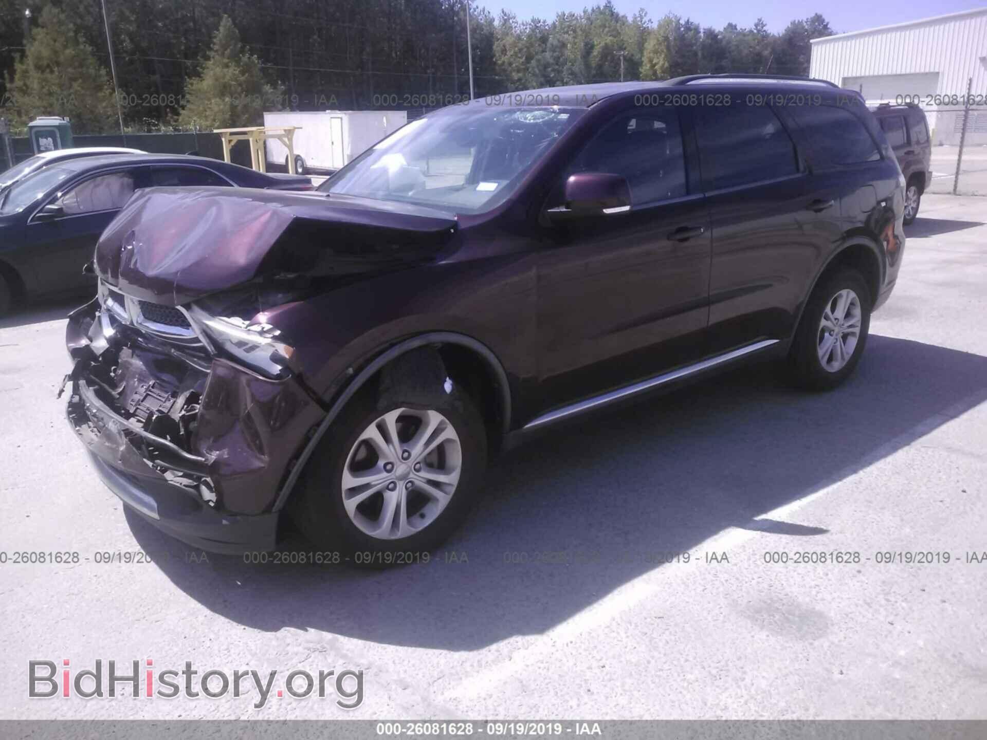 2012 DODGE DURANGO - VIN: 1C4RDHDG4CC144333 - Photo 2