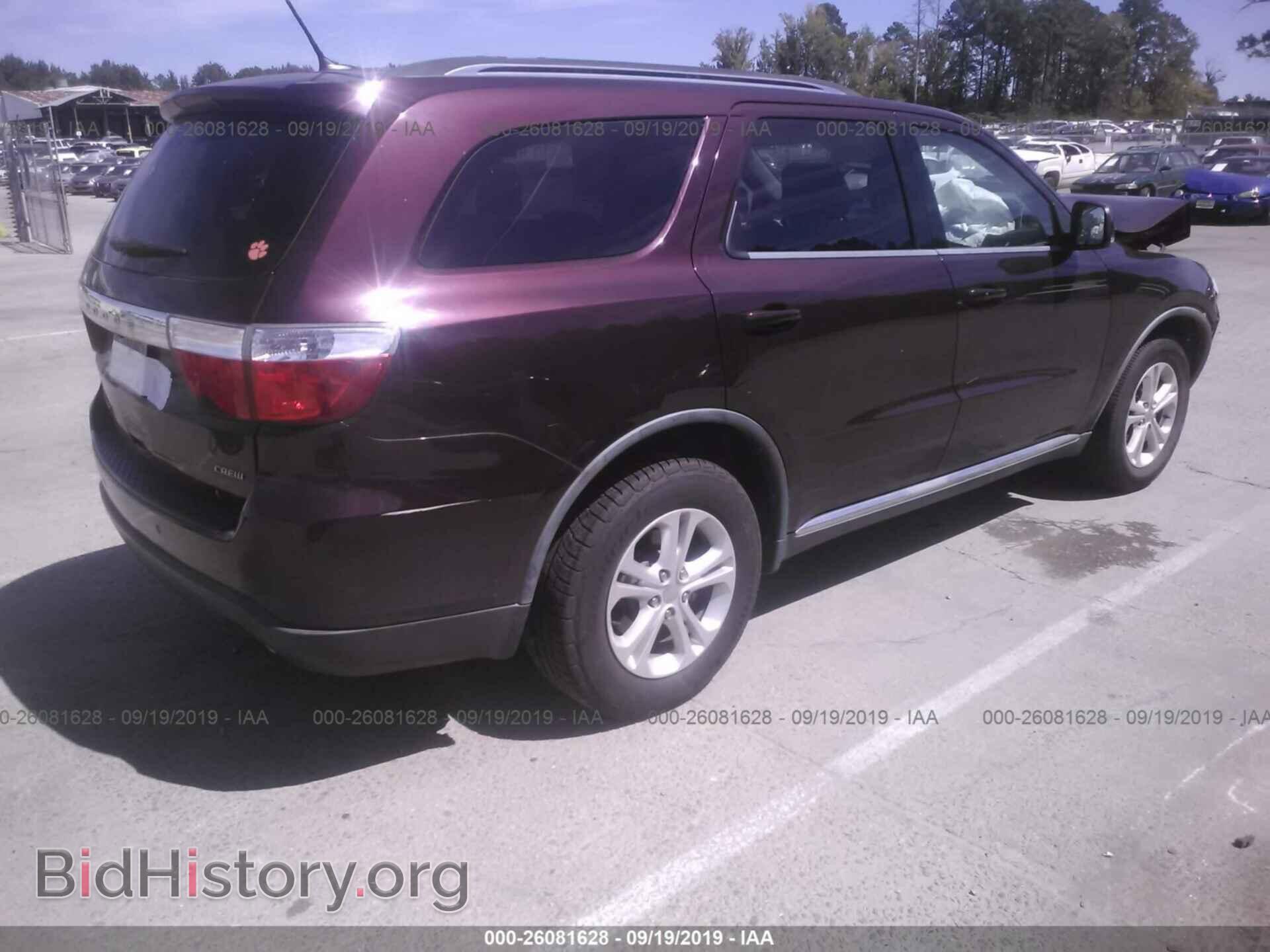 2012 DODGE DURANGO - VIN: 1C4RDHDG4CC144333 - Photo 4