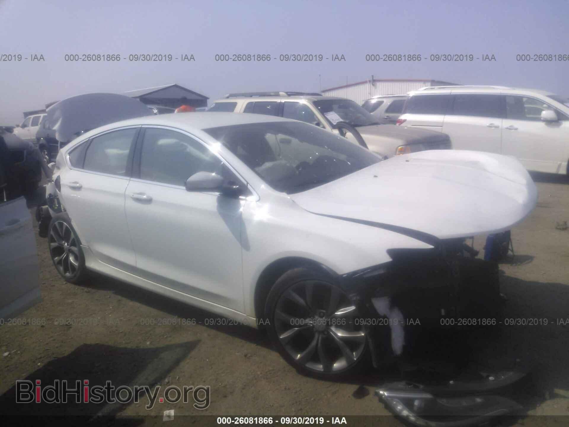 Photo 1C3CCCCB9GN162536 - CHRYSLER 200 2016