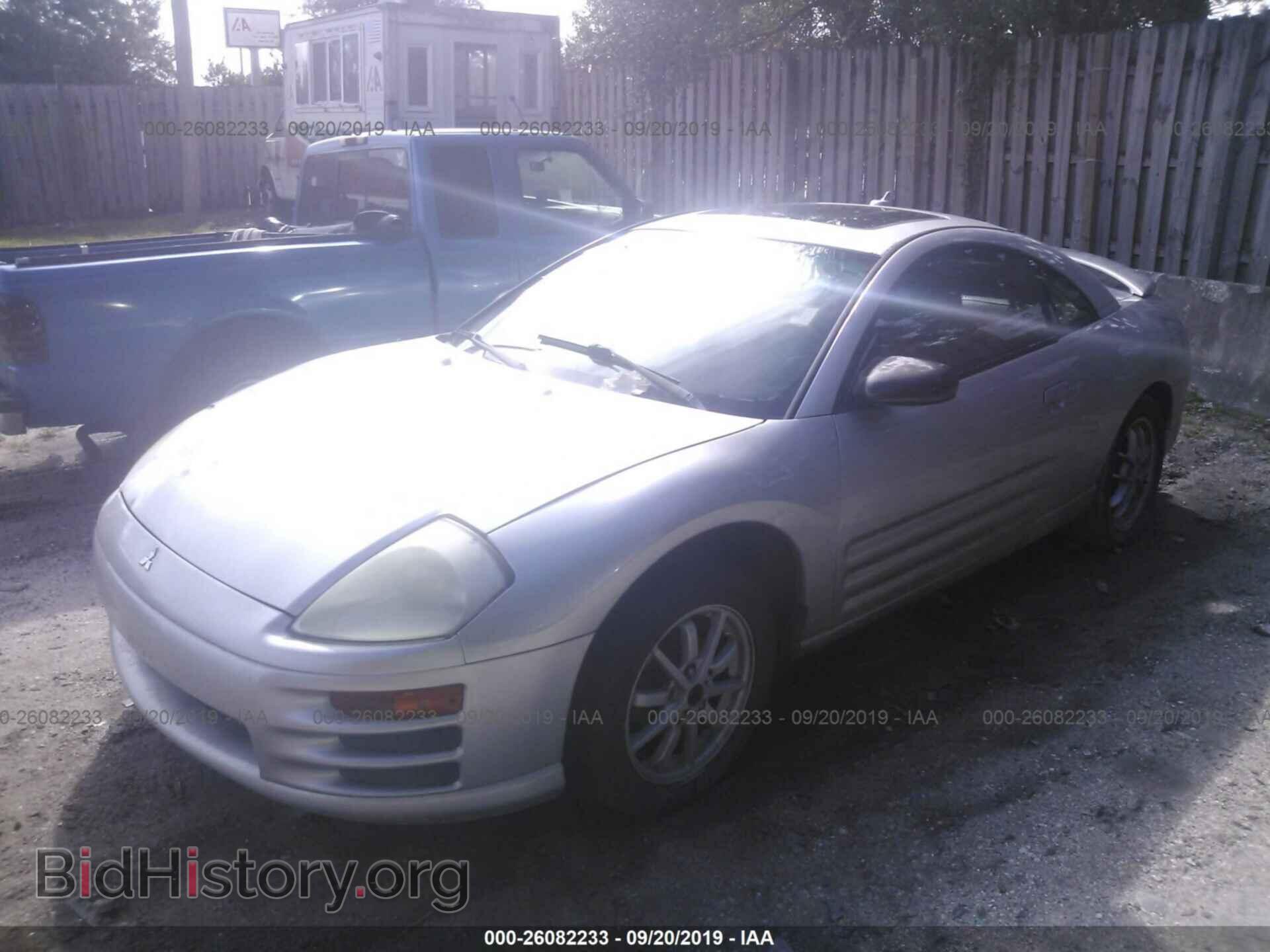 2002 MITSUBISHI ECLIPSE - VIN: 4A3AC44GX2E002013 - Фото 2