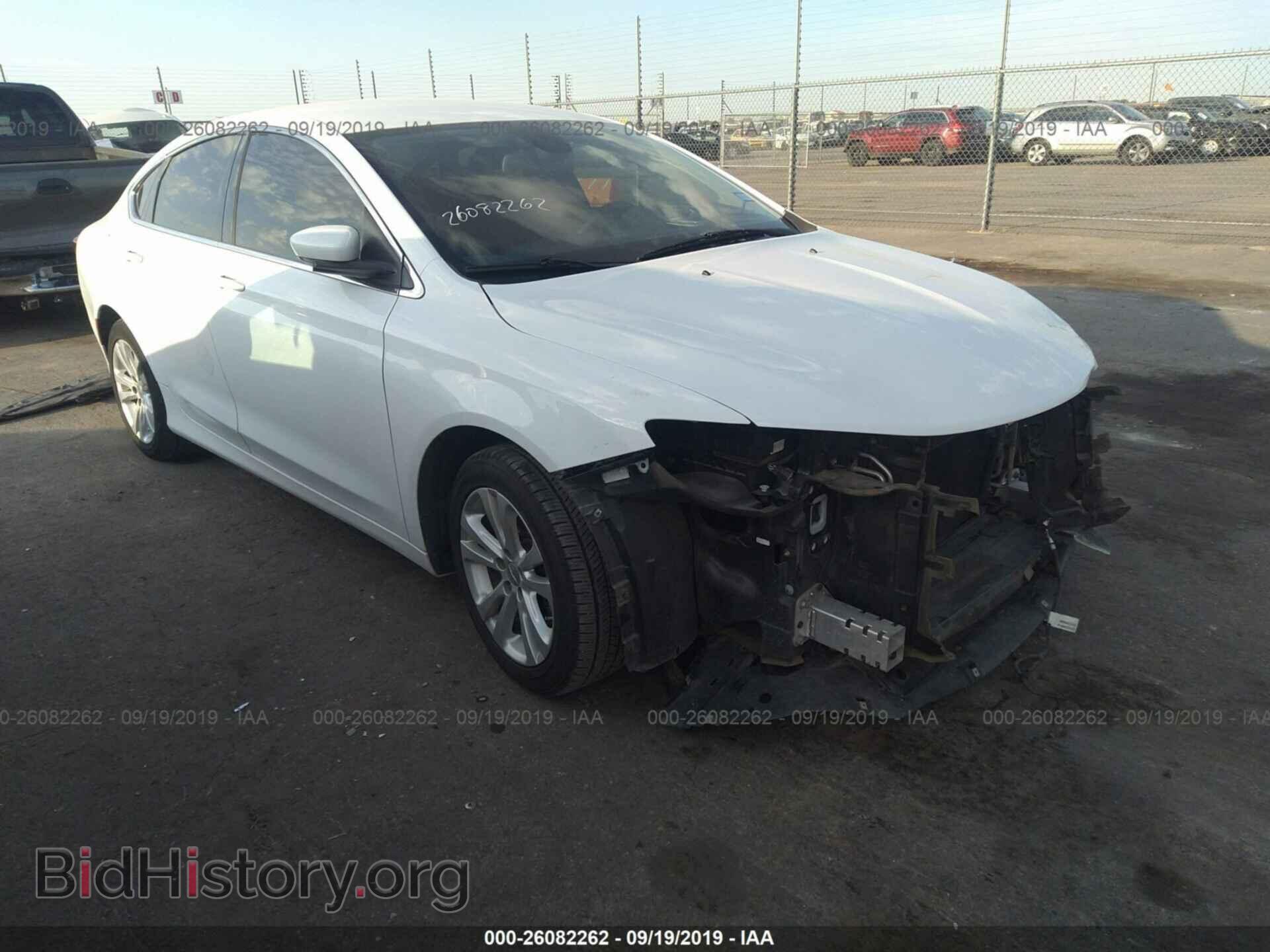 Photo 1C3CCCAB0GN159768 - CHRYSLER 200 2016