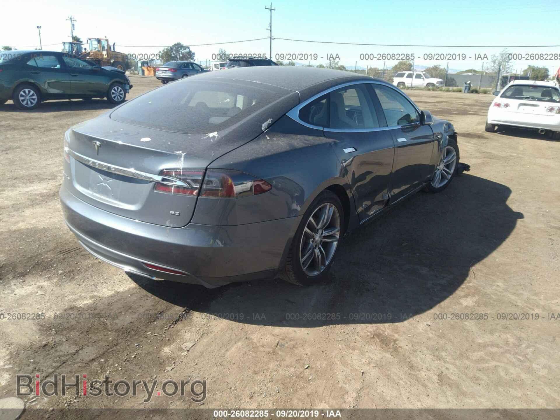2013 TESLA MODEL S - VIN: 5YJSA1CN4DFP11355 - Фото 4