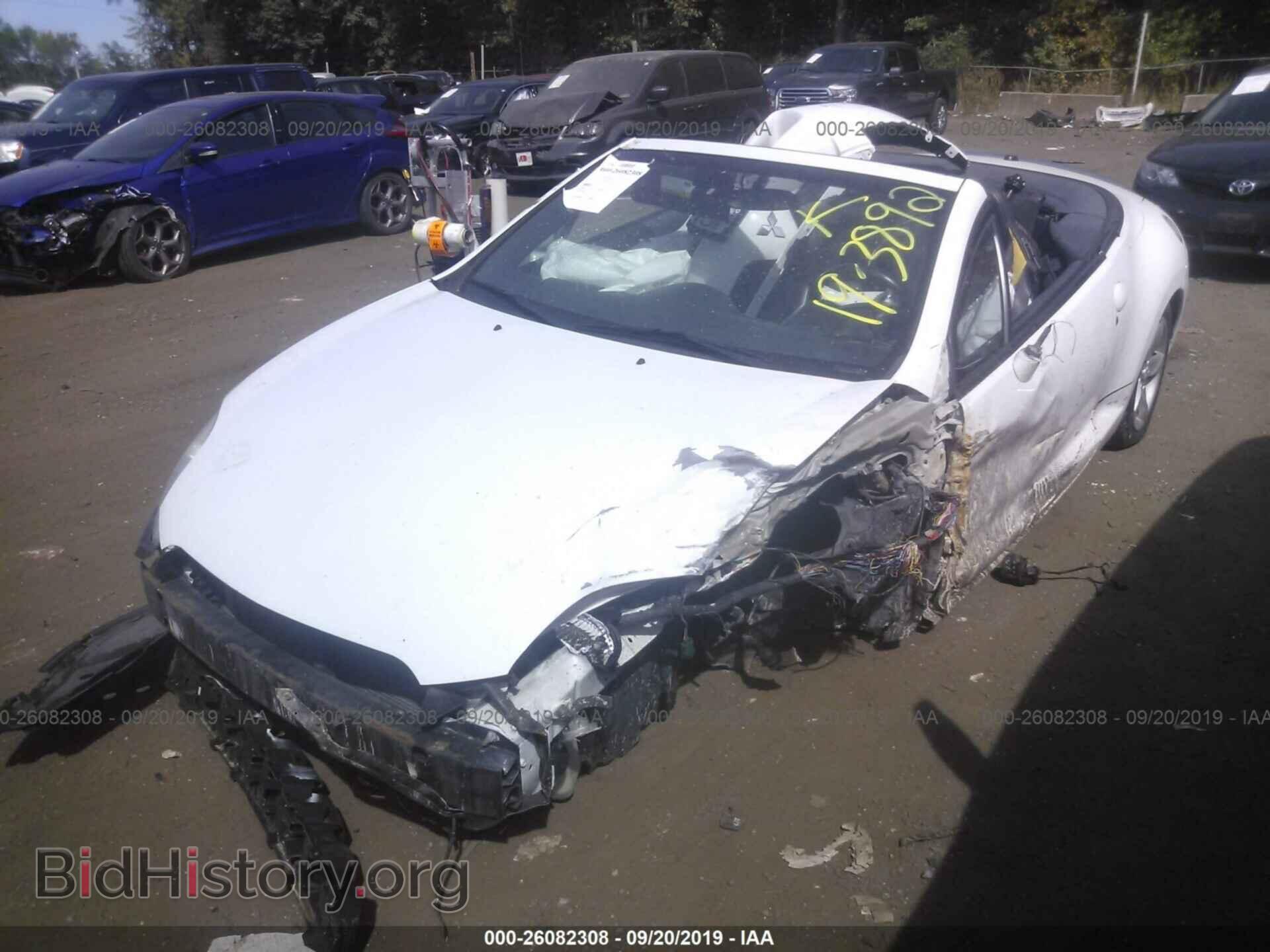 2008 MITSUBISHI ECLIPSE - VIN: 4A3AL25F98E014060 - Фото 2