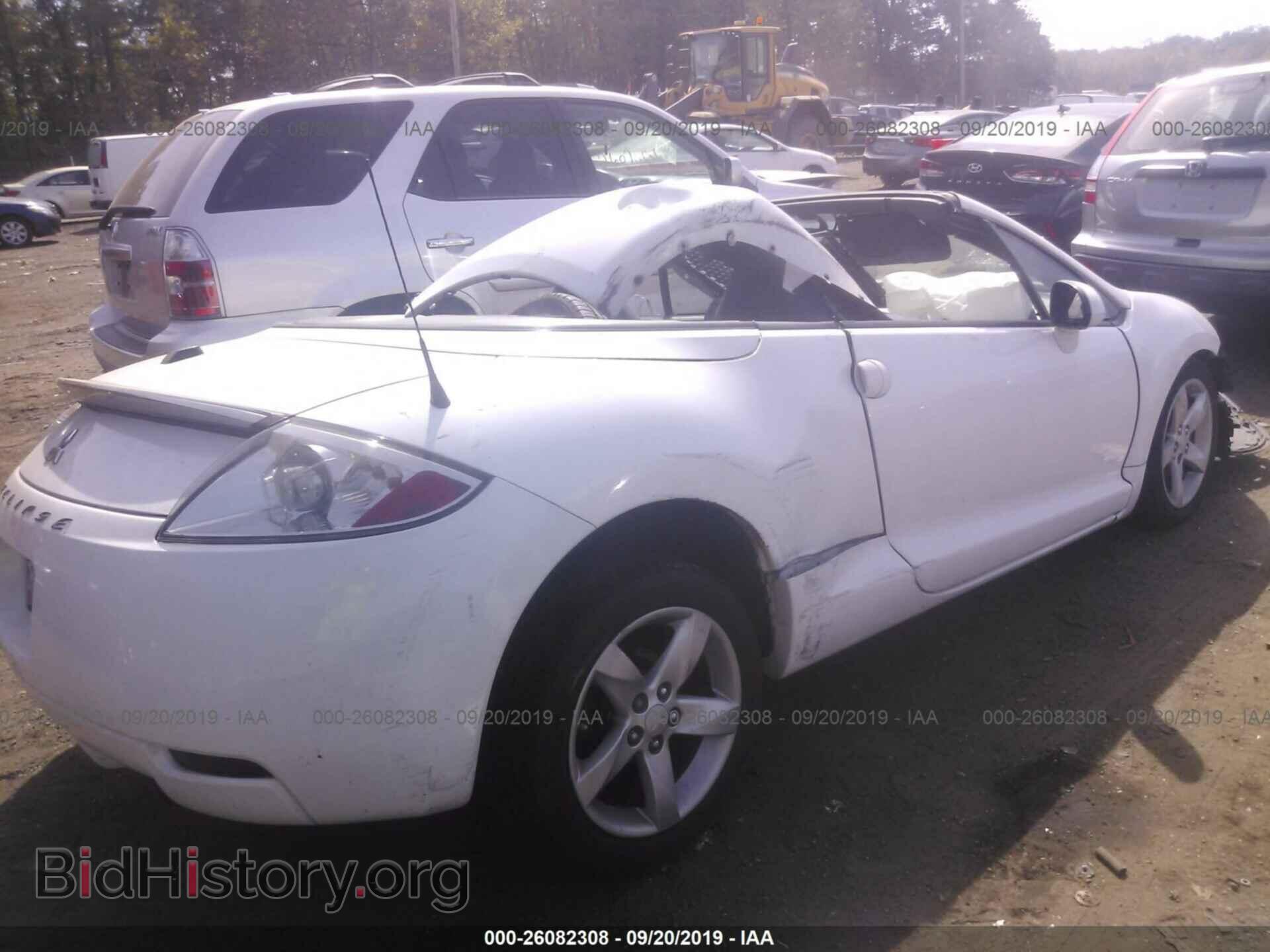 2008 MITSUBISHI ECLIPSE - VIN: 4A3AL25F98E014060 - Фото 4