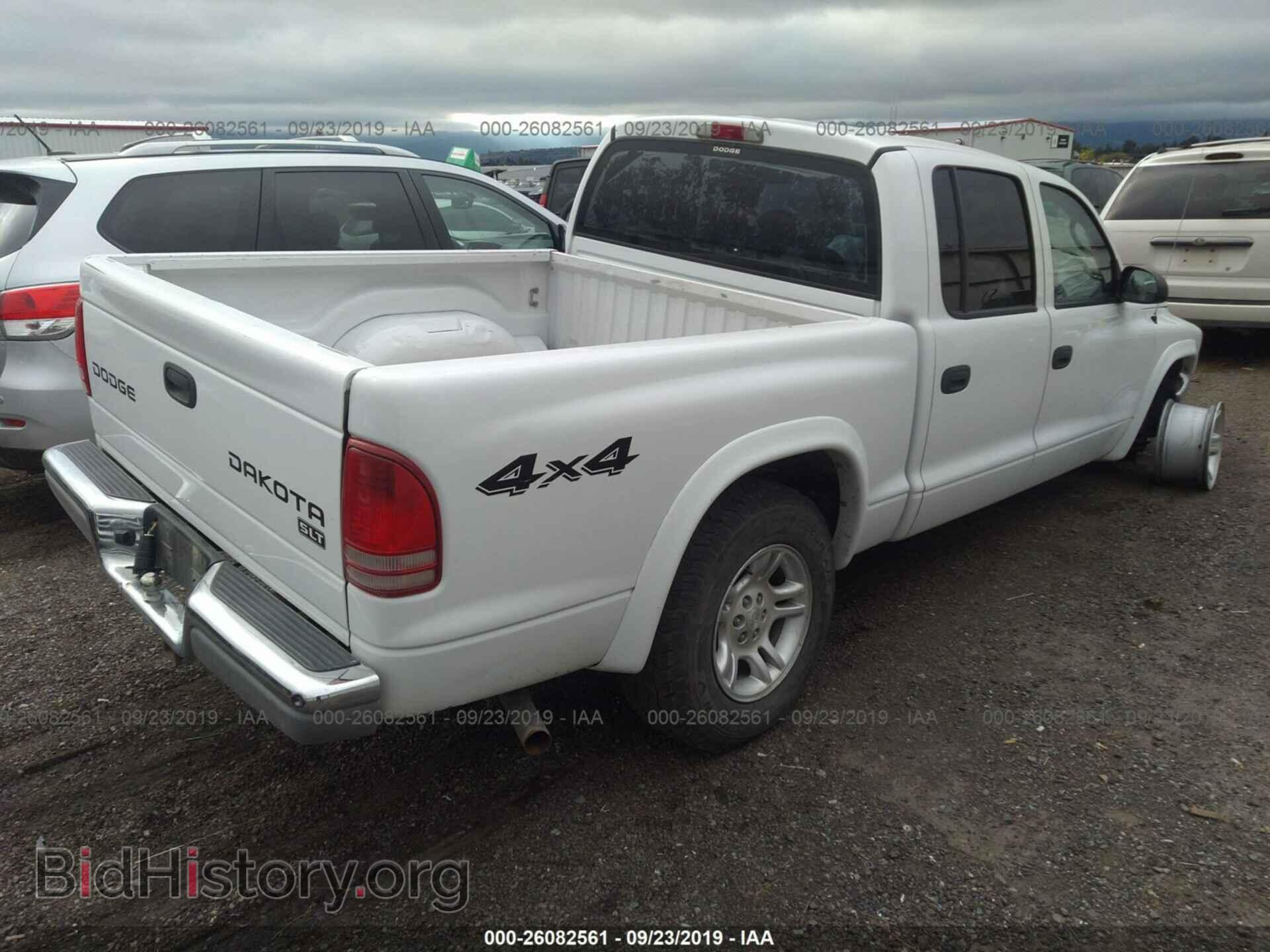 2004 DODGE DAKOTA - VIN: 1D7HG48N94S718393 - Фото 4