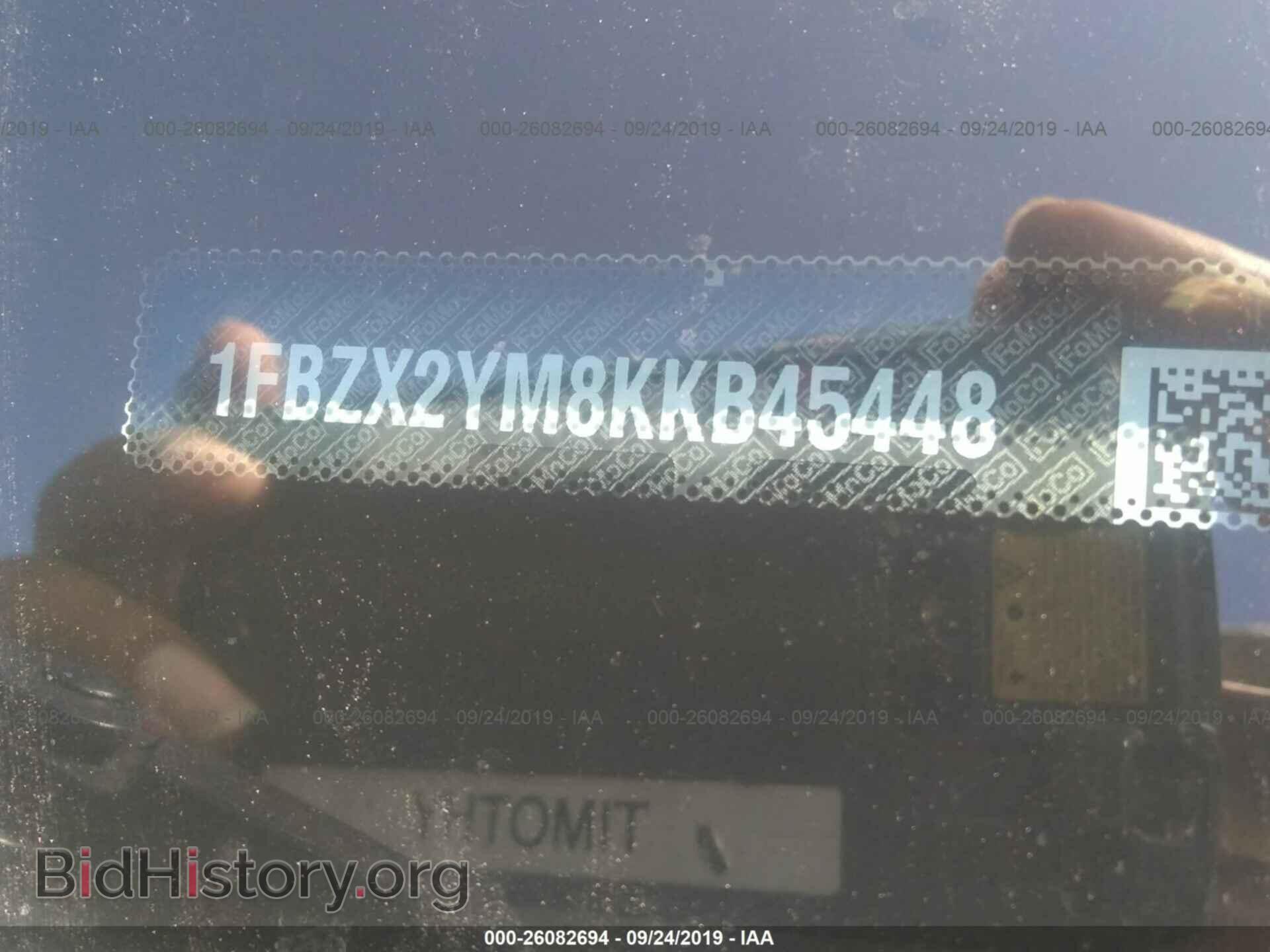 2019 FORD TRANSIT - VIN: 1FBZX2YM8KKB45448 - Фото 9