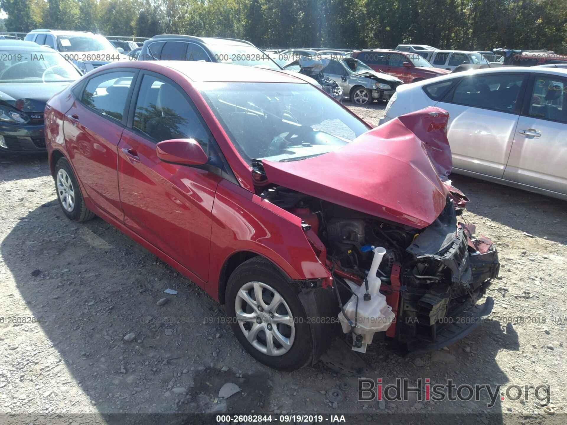 Photo KMHCT4AEXFU900696 - HYUNDAI ACCENT 2015