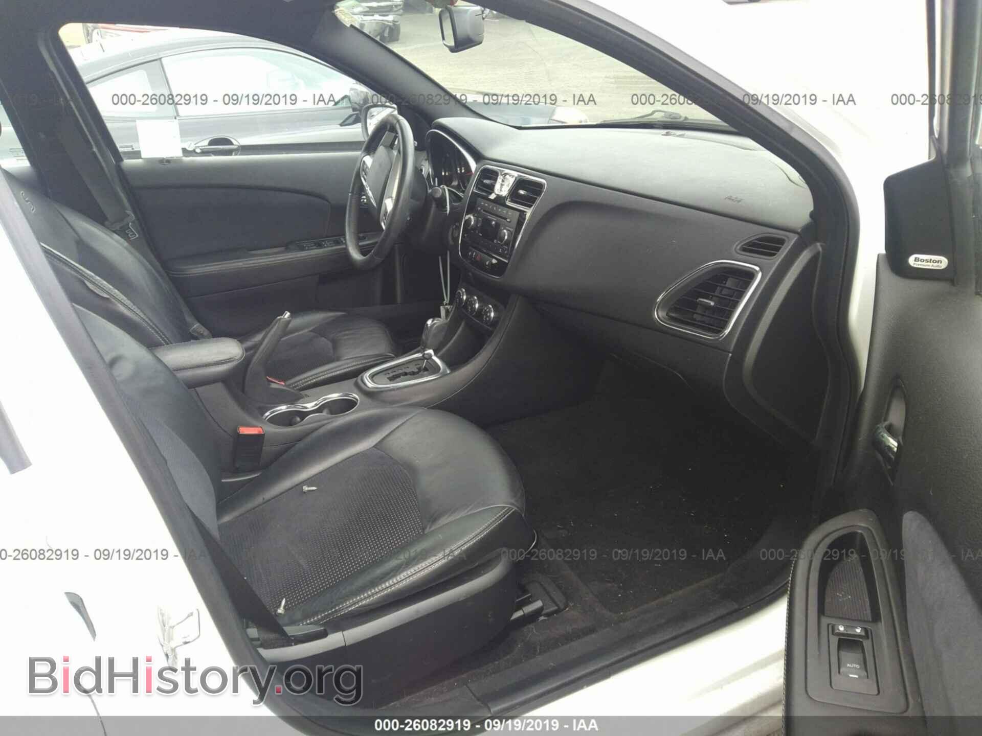 2013 CHRYSLER 200 - VIN: 1C3CCBCG6DN554505 - Фото 5
