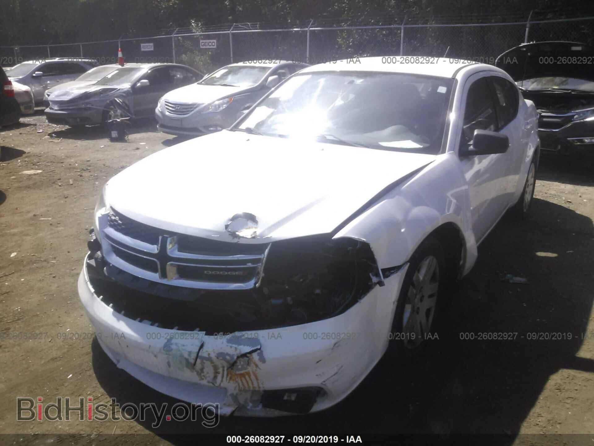 2013 DODGE AVENGER - VIN: 1C3CDZAB4DN581327 - Photo 2