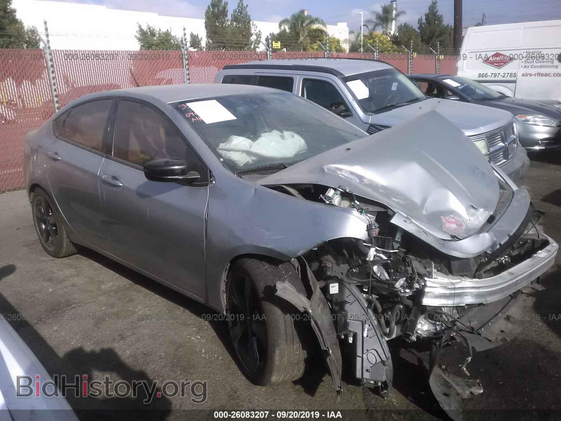 Фотография 1C3CDFBB2FD252129 - DODGE DART 2015