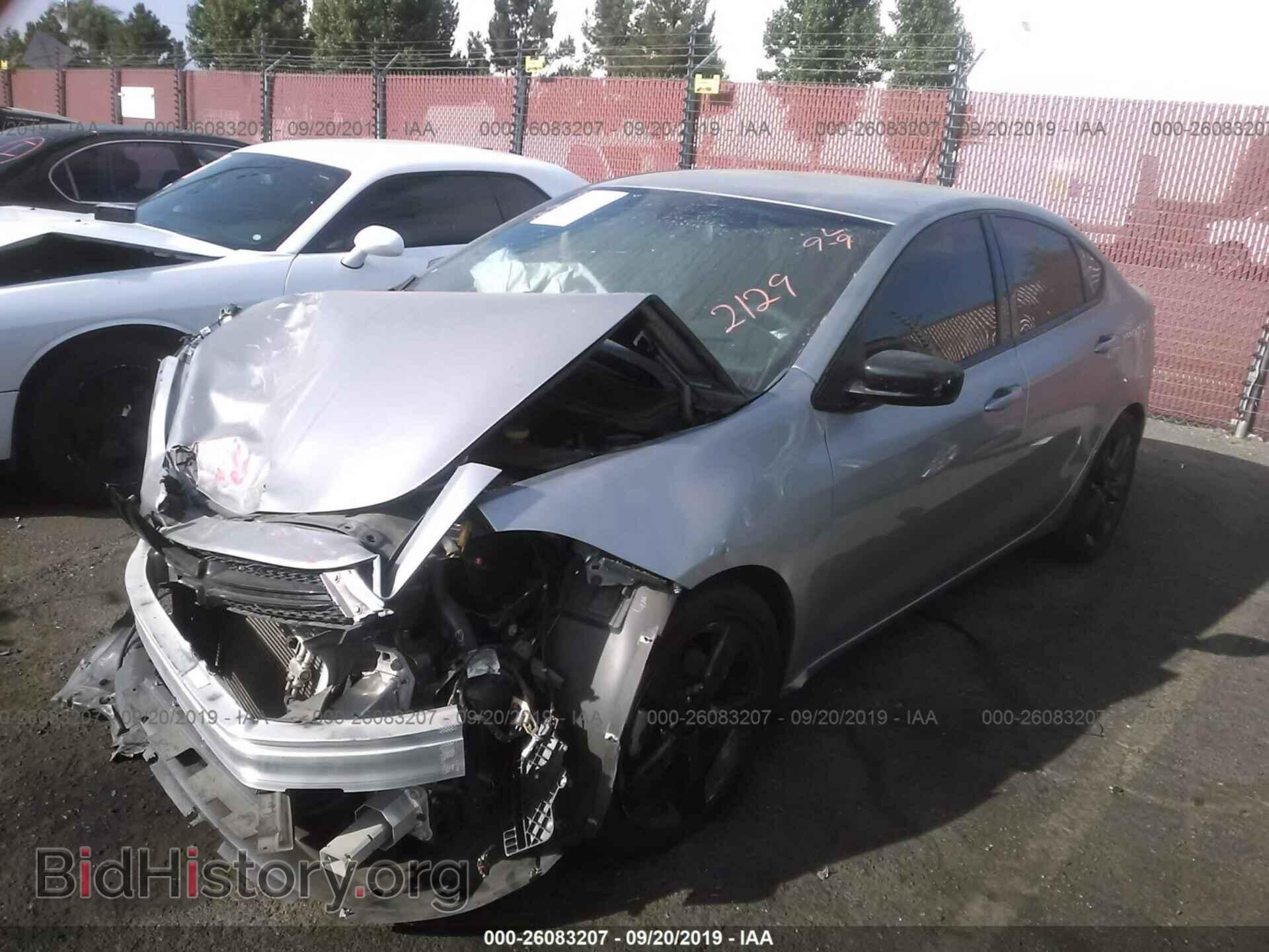 2015 DODGE DART - VIN: 1C3CDFBB2FD252129 - Фото 2