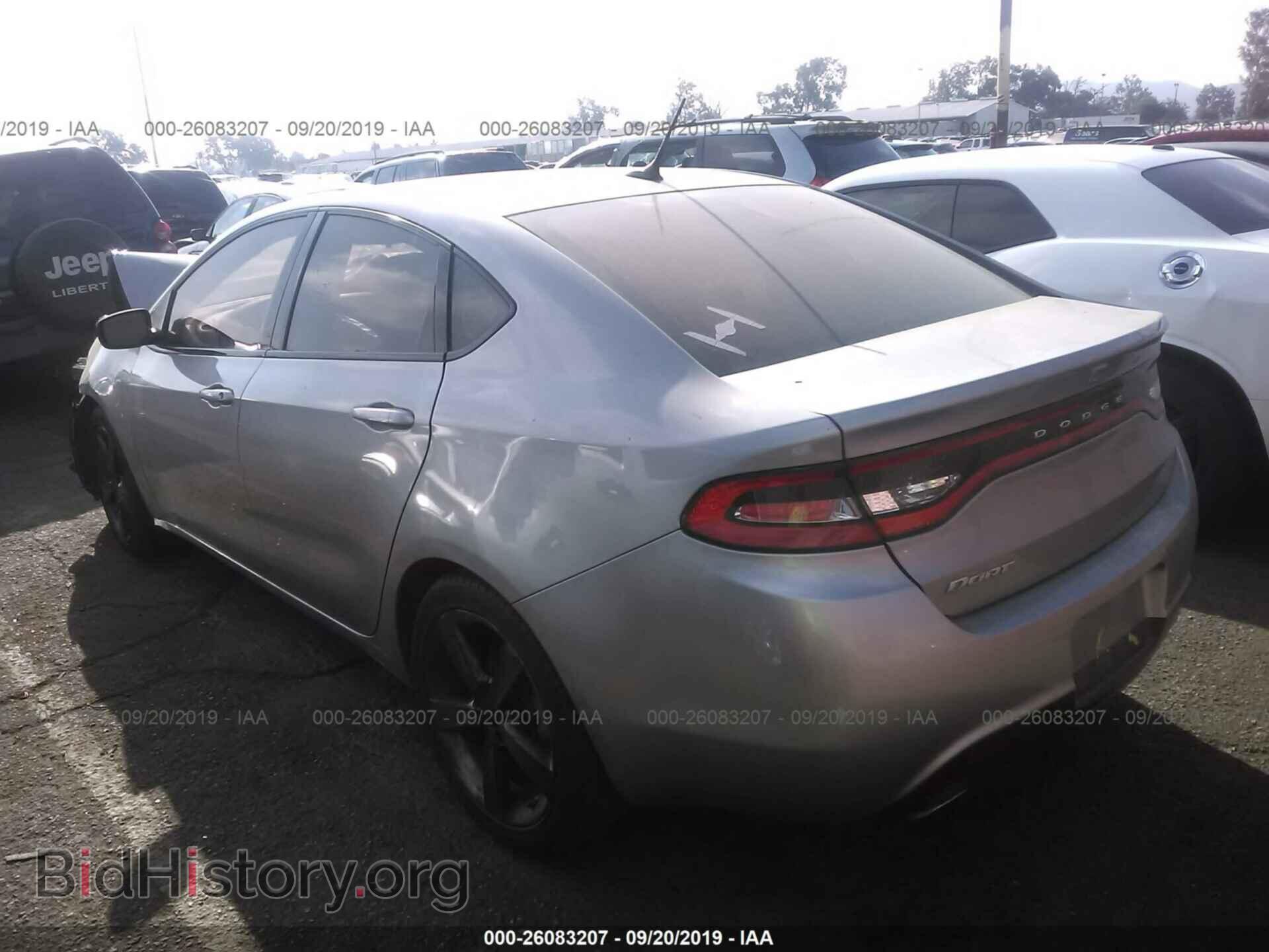 2015 DODGE DART - VIN: 1C3CDFBB2FD252129 - Фото 3