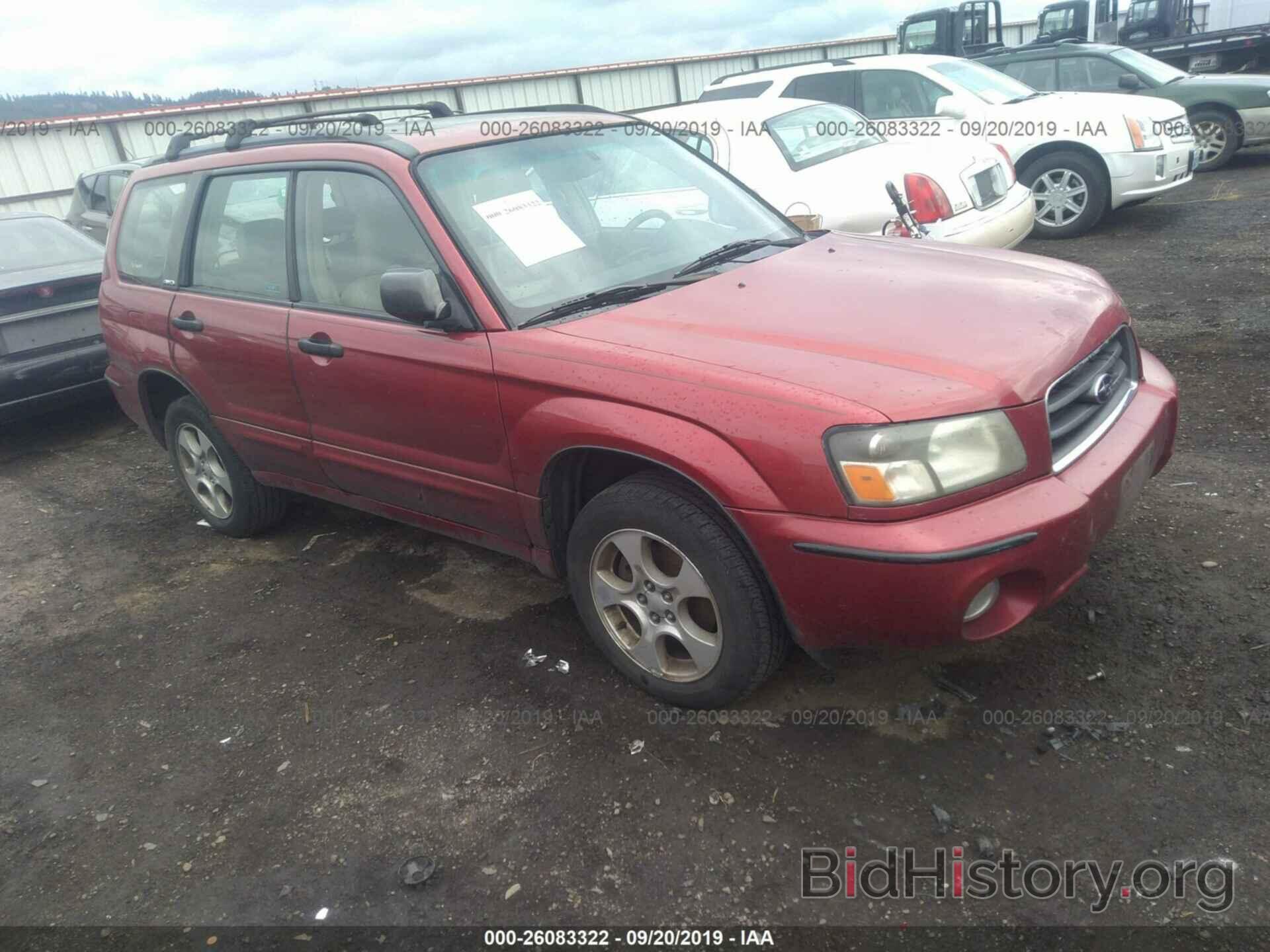 Photo JF1SG65643H725732 - SUBARU FORESTER 2003