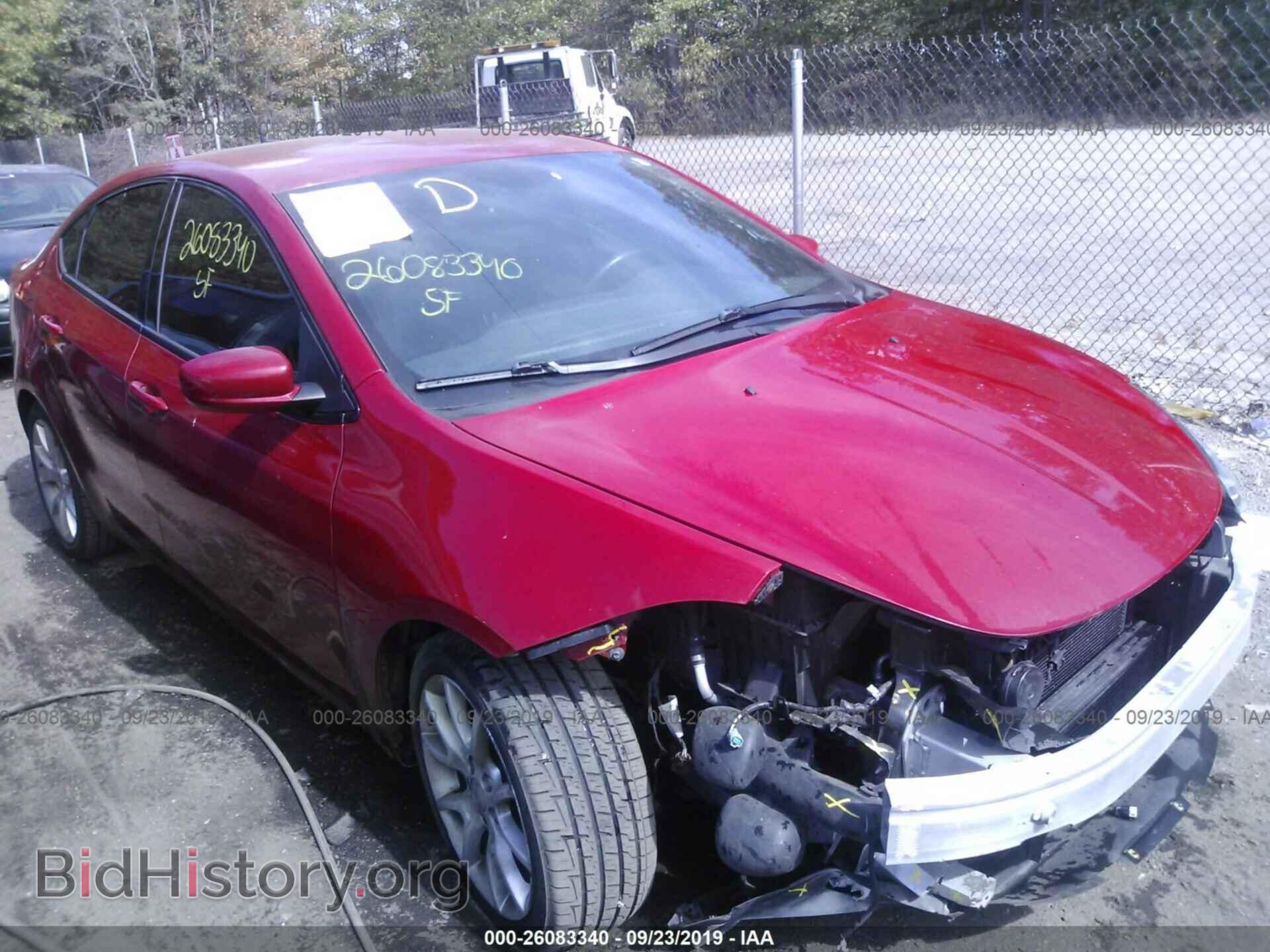 Photo 1C3CDFBH3DD134463 - DODGE DART 2013