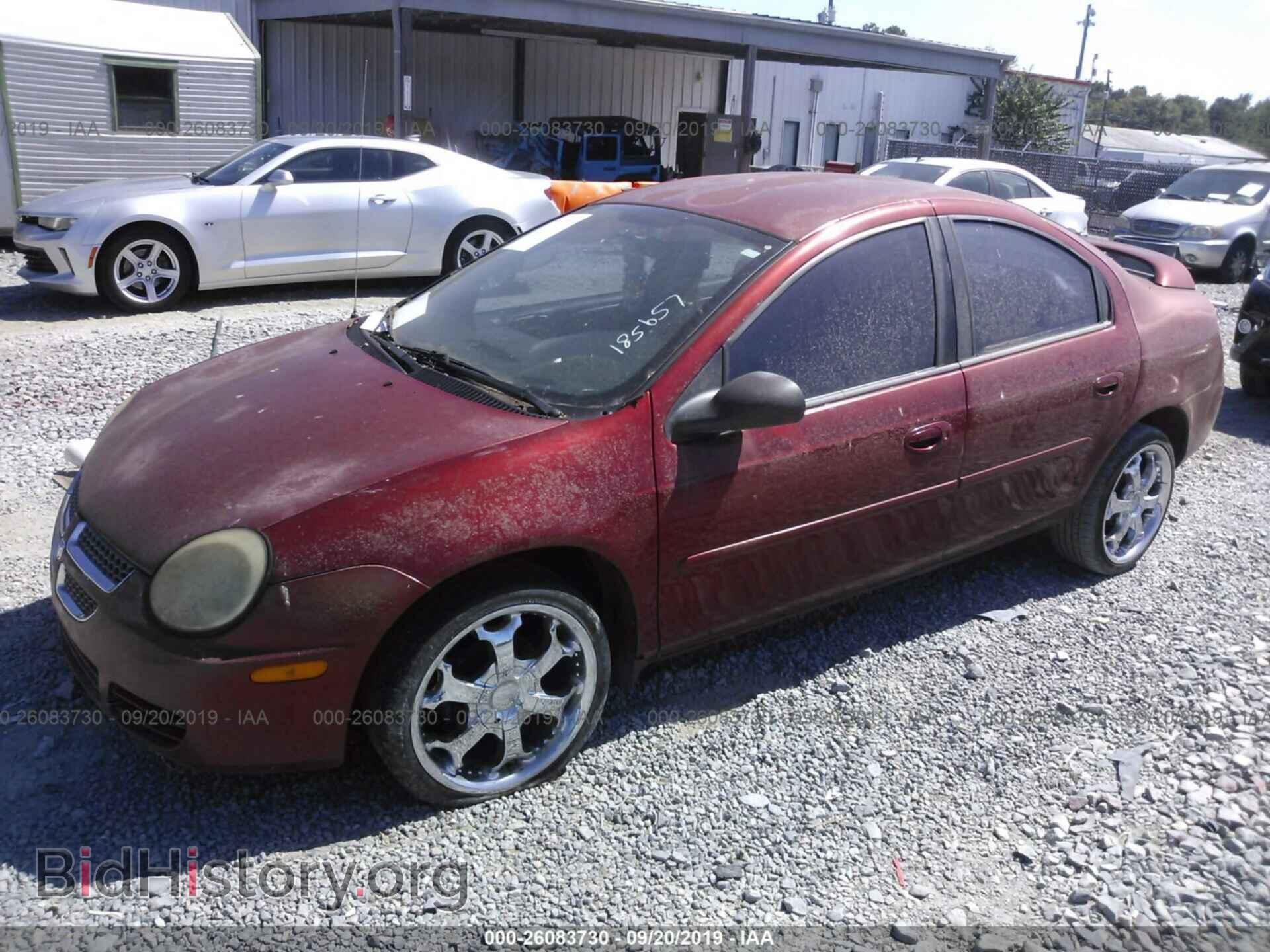 2005 DODGE NEON - VIN: 1B3ES56CX5D185657 - Фото 2