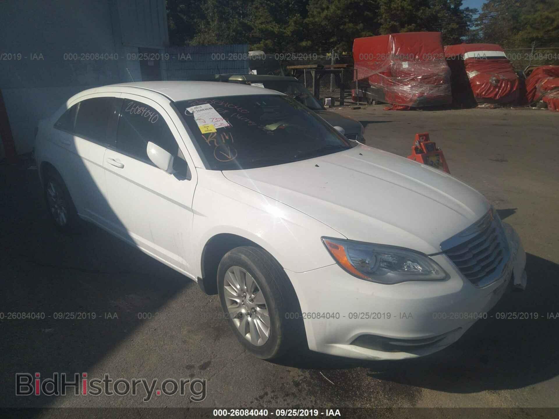 Фотография 1C3CCBAB4EN230185 - CHRYSLER 200 2014
