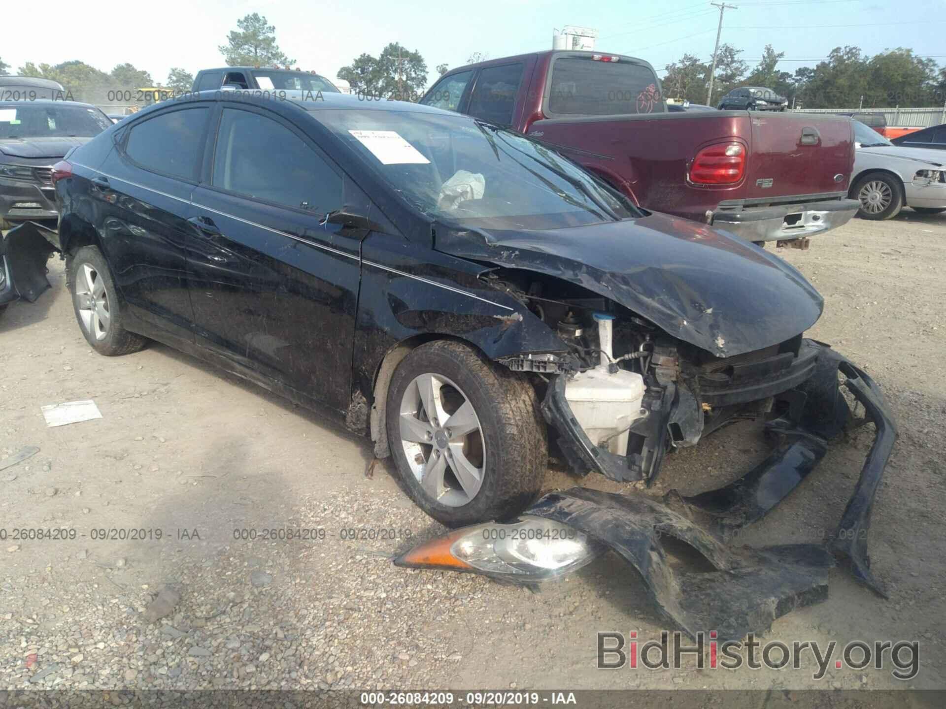 Photo KMHDH4AEXBU101873 - HYUNDAI ELANTRA 2011