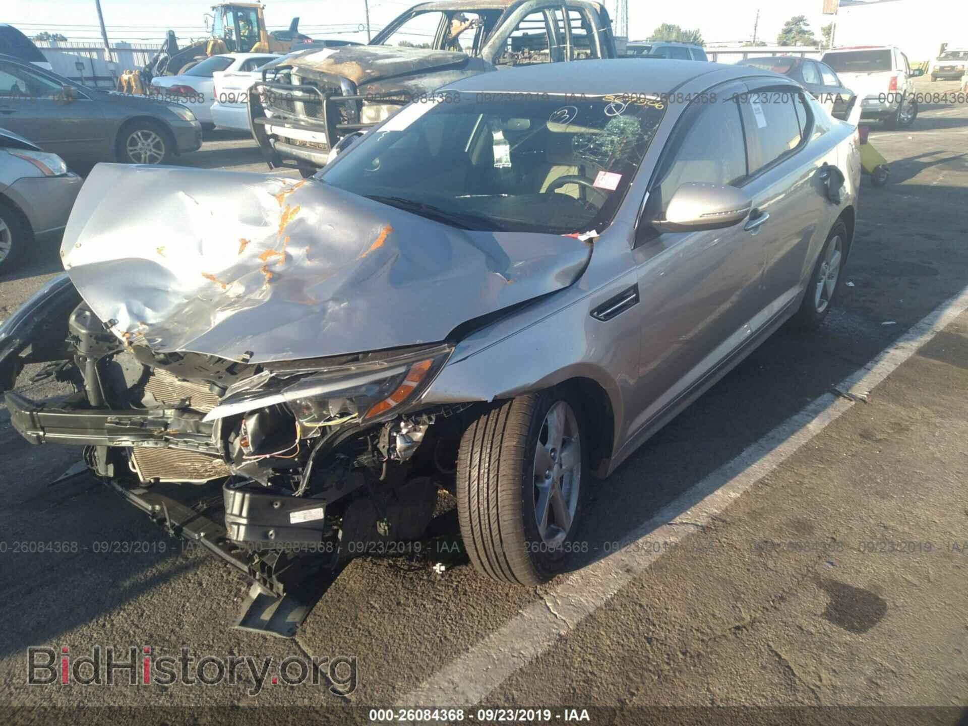 2014 KIA OPTIMA - VIN: 5XXGM4A70EG289554 - Фото 2