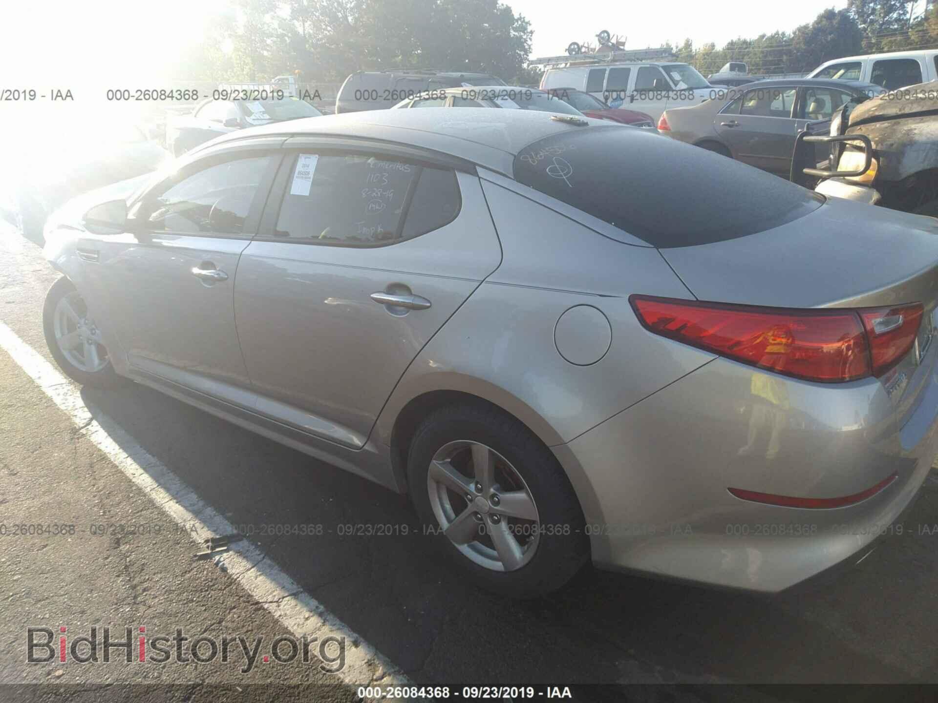 2014 KIA OPTIMA - VIN: 5XXGM4A70EG289554 - Фото 3