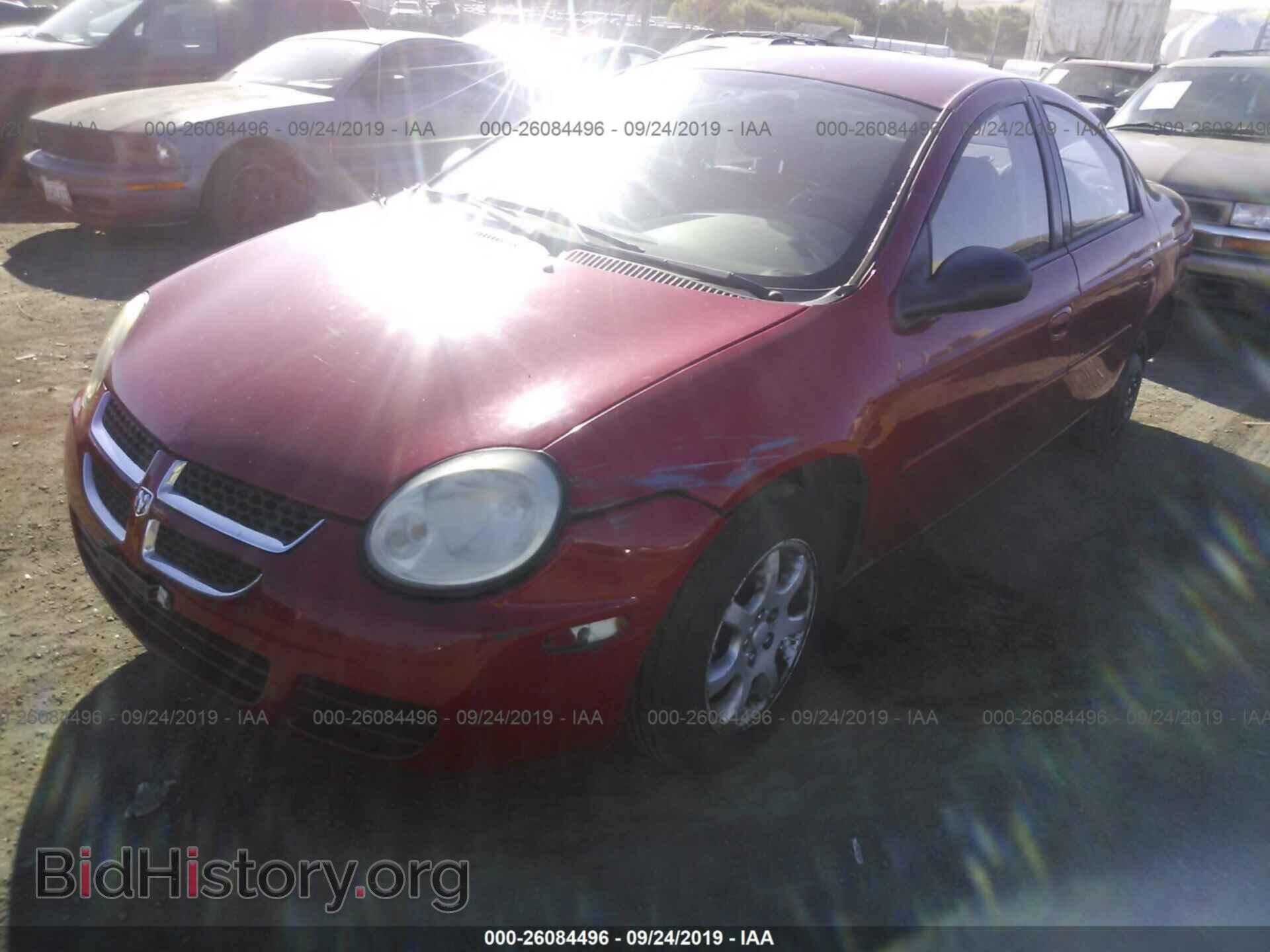 2005 DODGE NEON - VIN: 1B3ES56C05D276288 - Фото 2