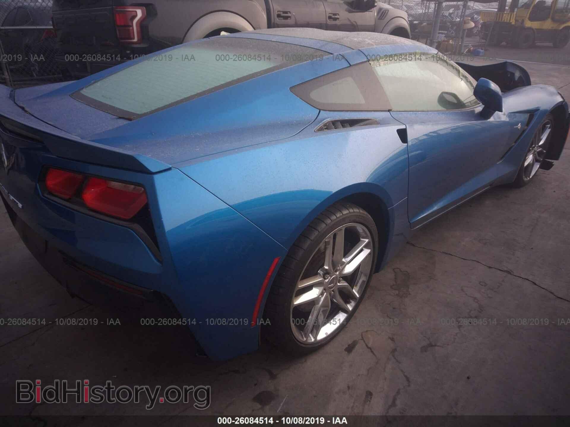2014 CHEVROLET CORVETTE - VIN: 1G1YM2D73E5106827 - Фото 4