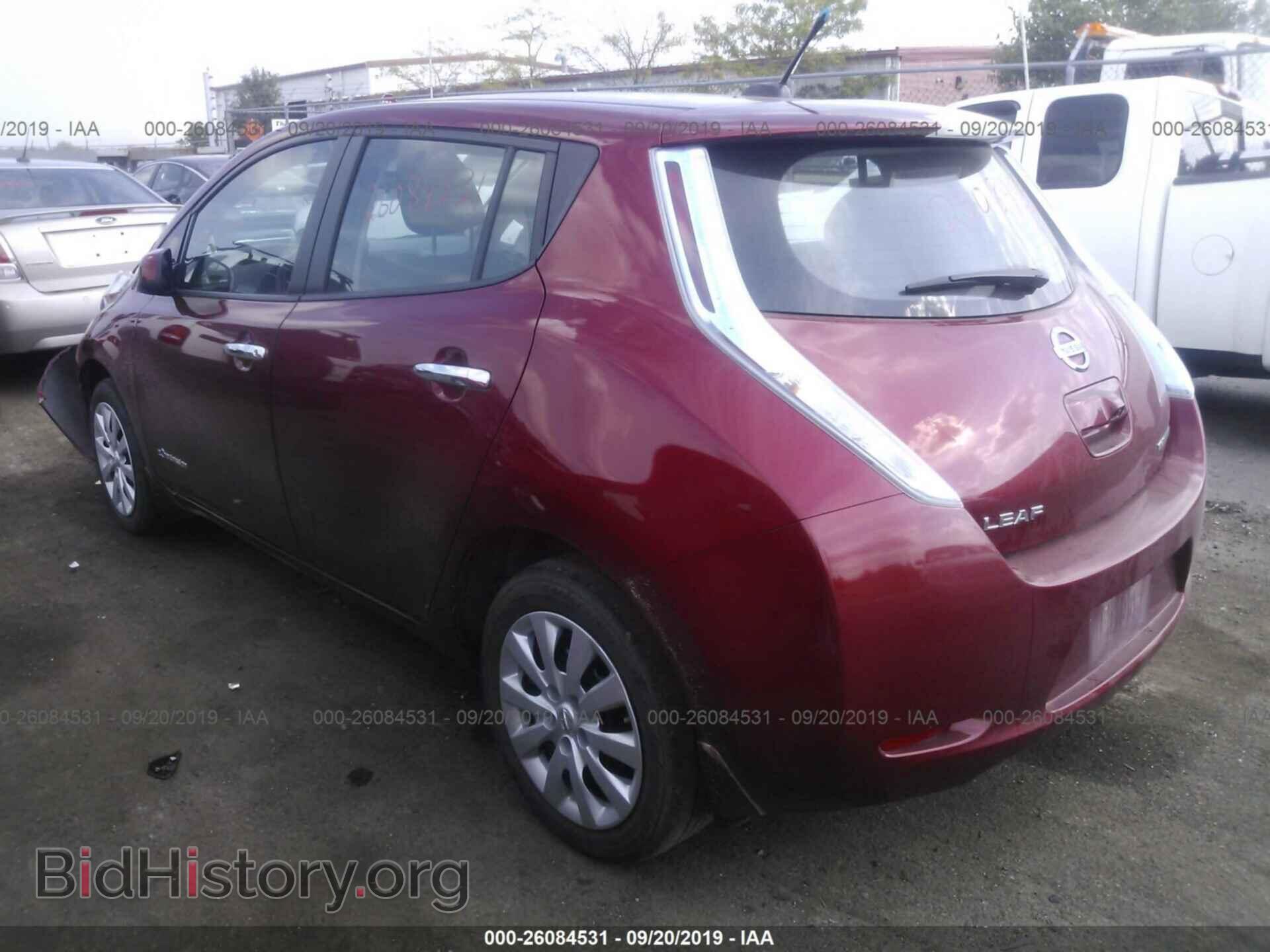 2014 NISSAN LEAF - VIN: 1N4AZ0CP1EC337873 - Фото 3