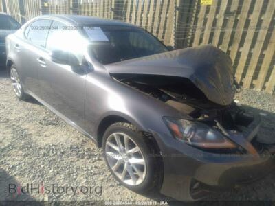 2012 Lexus IS 250, gray — VIN JTHCF5C23C5056784, IAAI