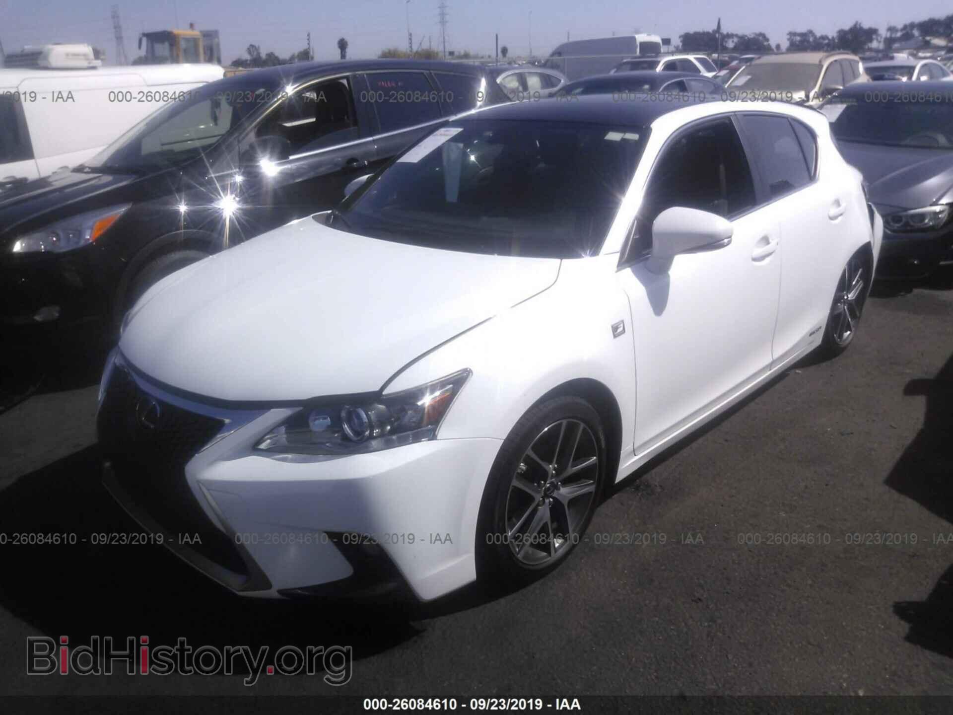 2015 LEXUS CT - VIN: JTHKD5BH4F2233954 - Фото 2