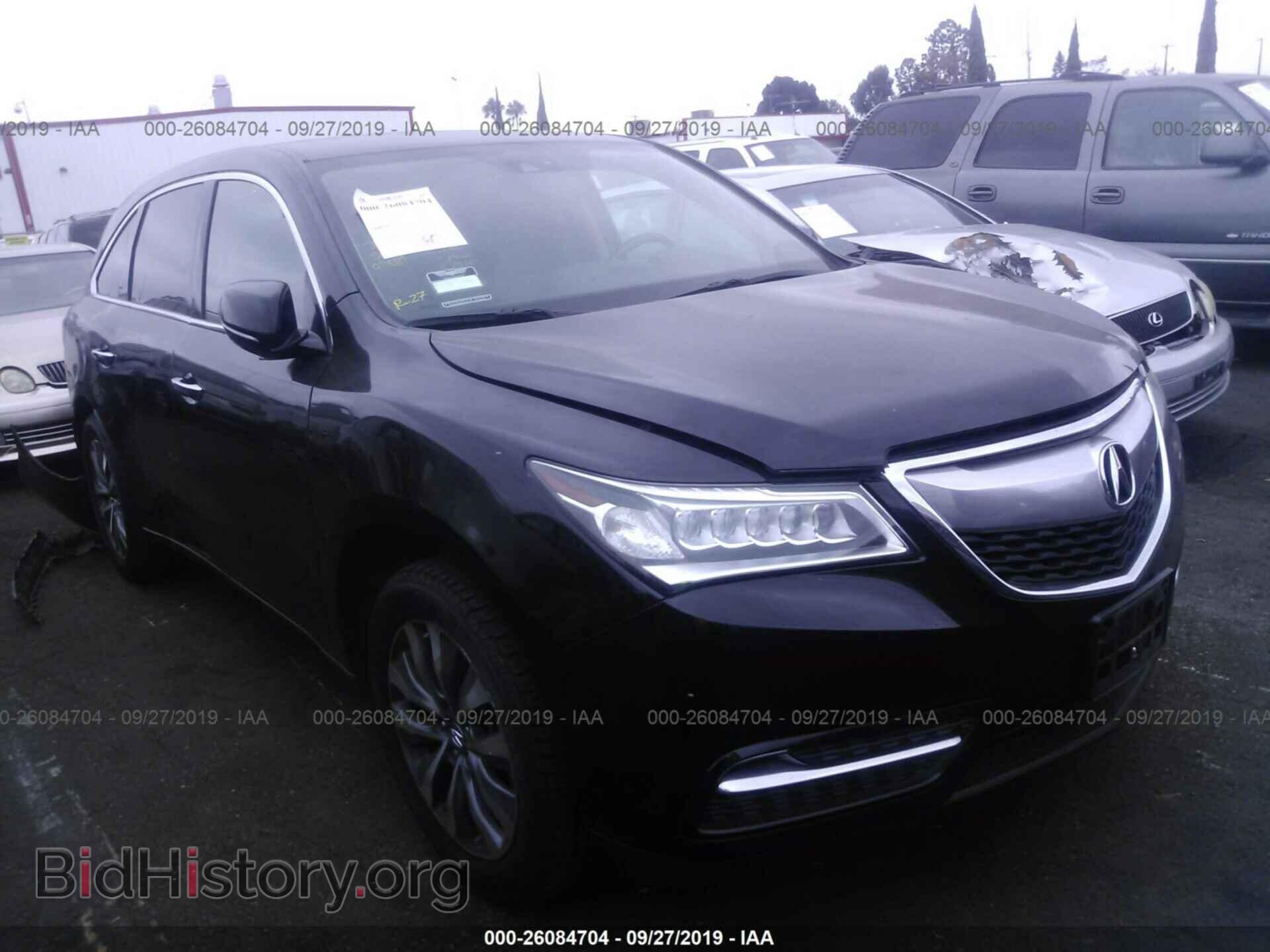 Фотография 5FRYD3H41FB007094 - ACURA MDX 2015