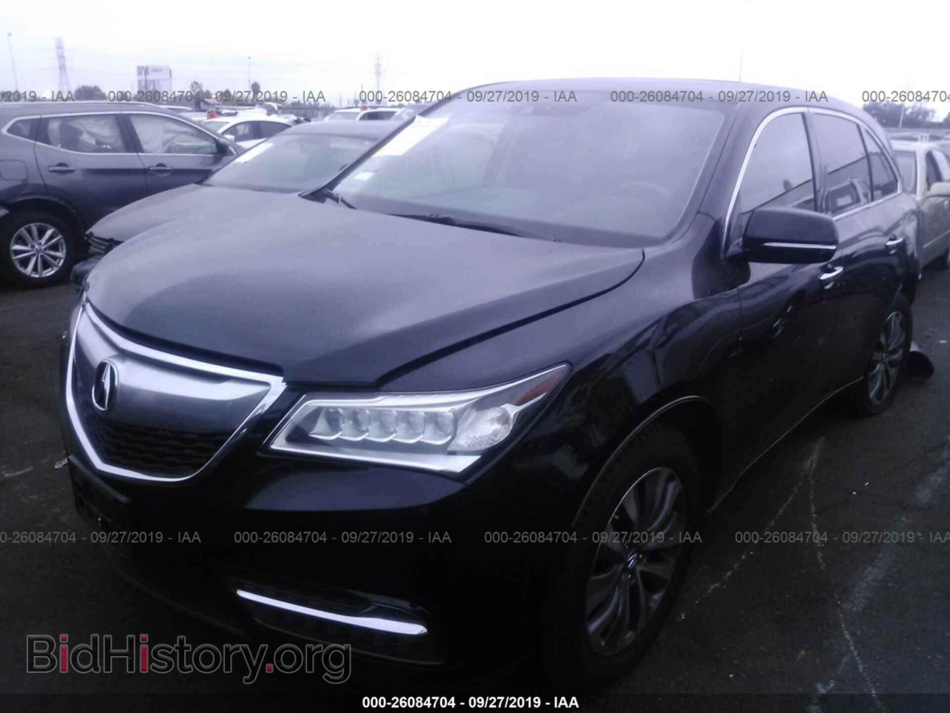 2015 ACURA MDX - VIN: 5FRYD3H41FB007094 - Фото 2