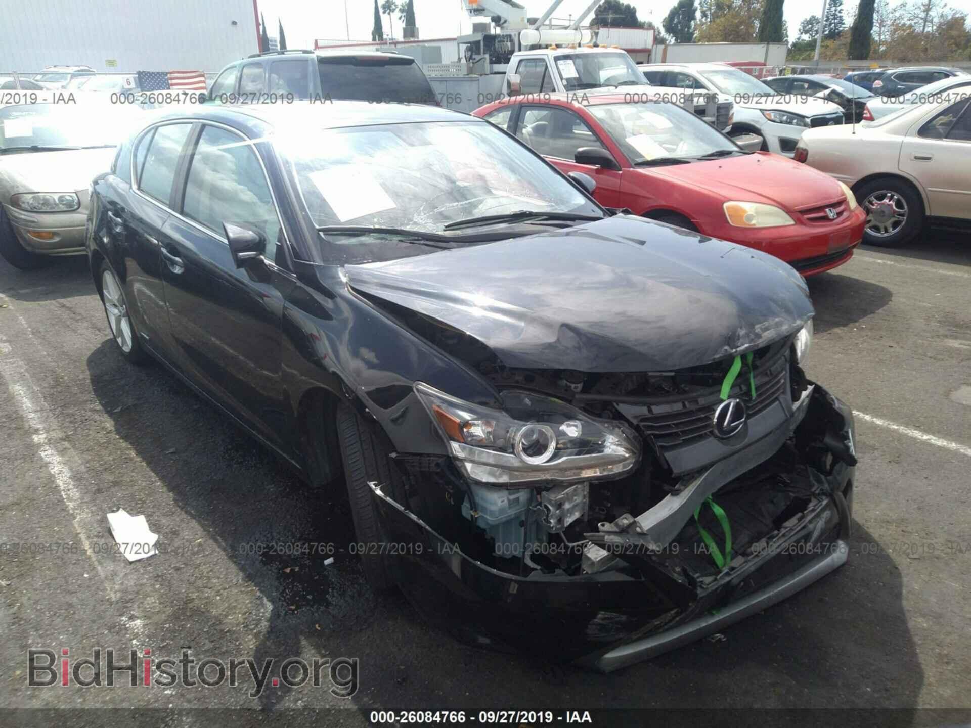 Фотография JTHKD5BH6F2235530 - LEXUS CT 2015