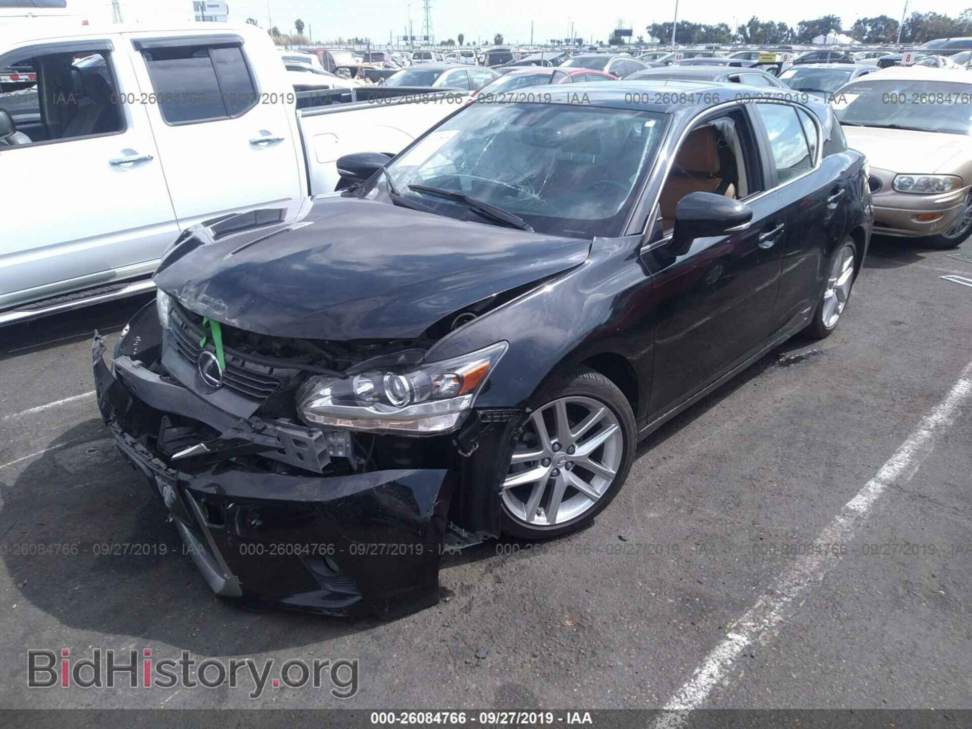 2015 LEXUS CT - VIN: JTHKD5BH6F2235530 - Фото 2