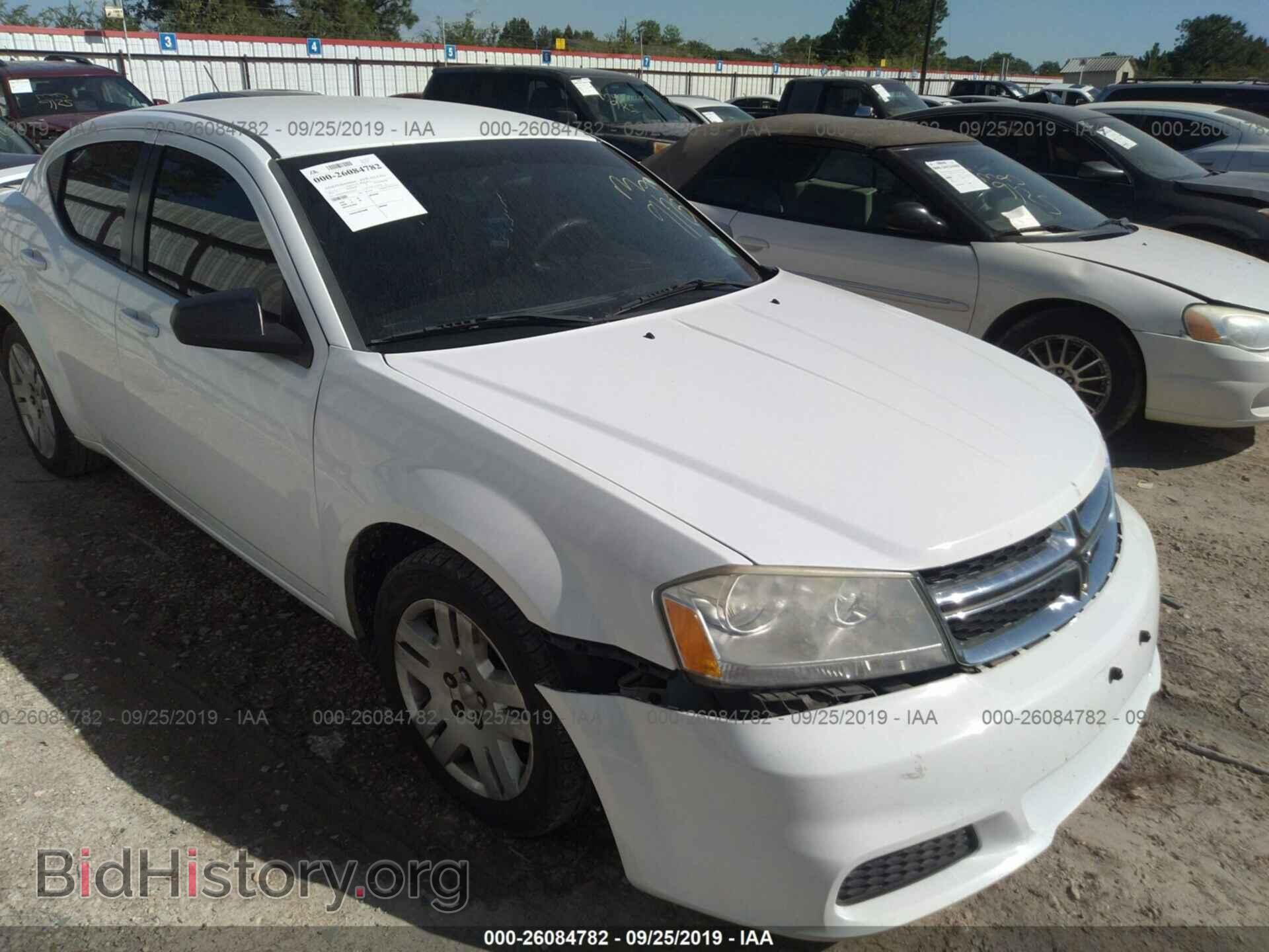 Фотография 1B3BD4FB2BN564558 - DODGE AVENGER 2011