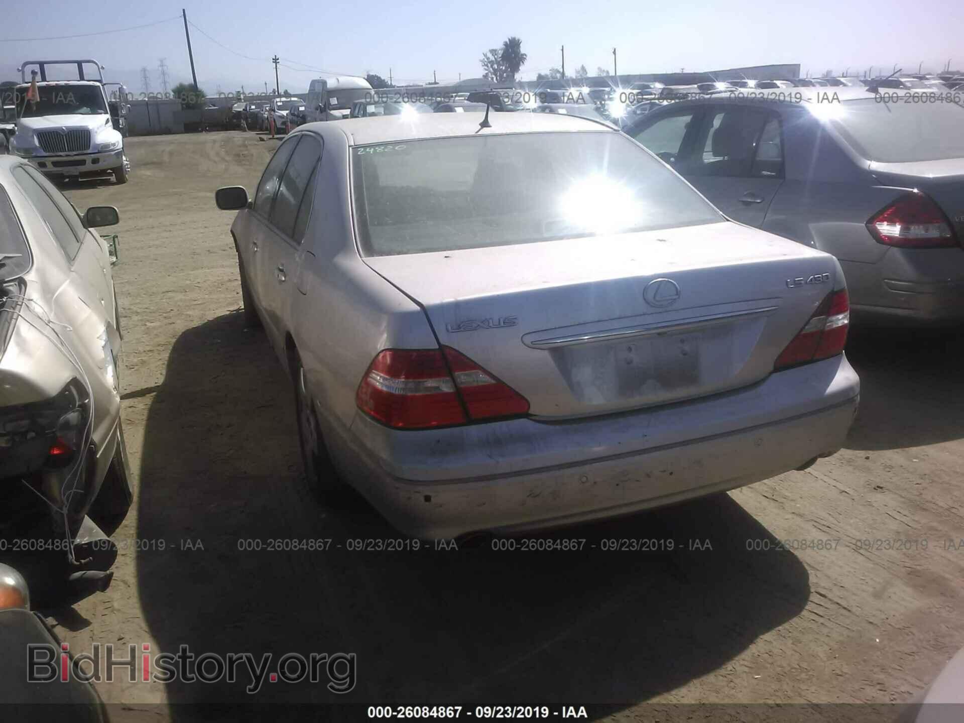 2005 LEXUS LS - VIN: JTHBN36F550182338 - Photo 3
