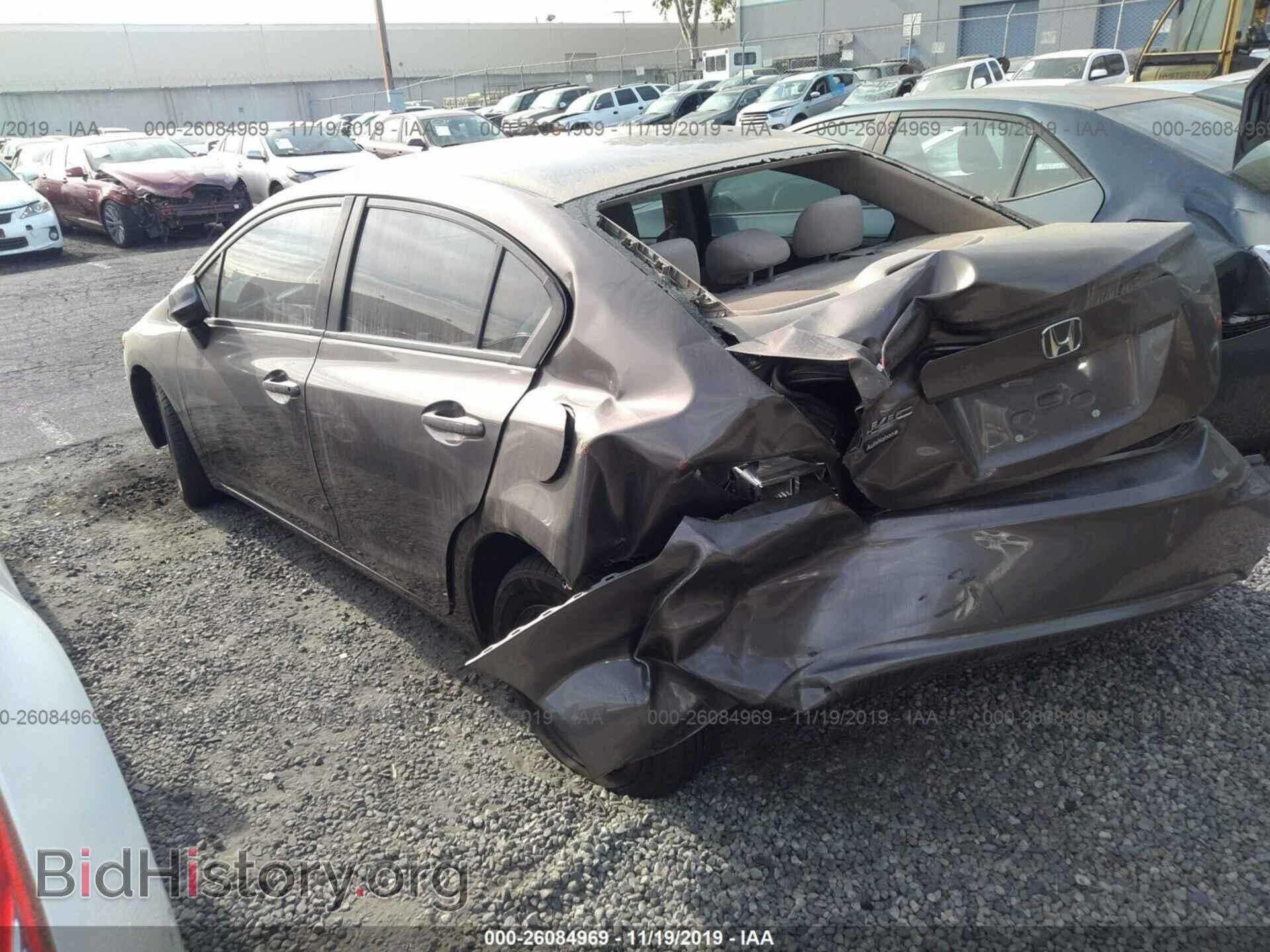 2012 HONDA CIVIC - VIN: 2HGFB2F55CH536334 - Photo 3
