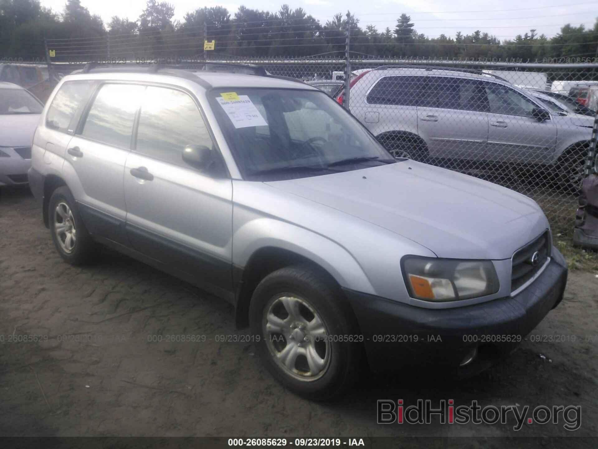 Photo JF1SG63663H747153 - SUBARU FORESTER 2003