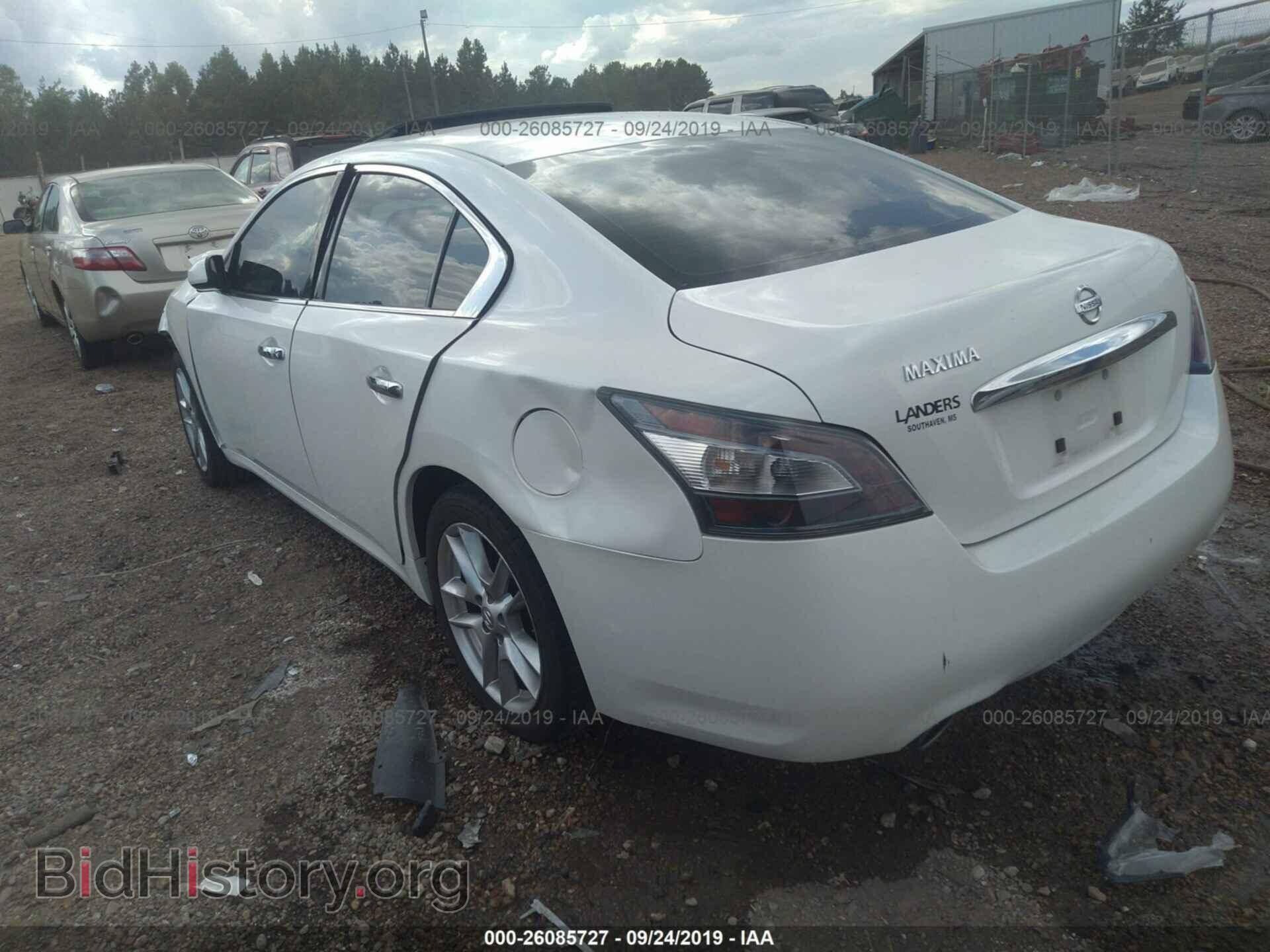 2014 NISSAN MAXIMA - VIN: 1N4AA5AP4EC497267 - Фото 3