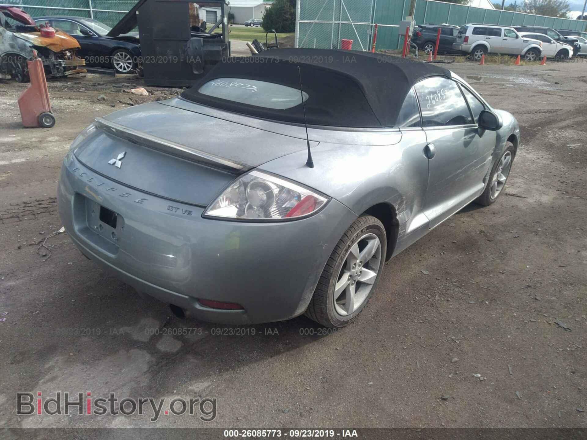 2007 MITSUBISHI ECLIPSE - VIN: 4A3AL35T27E018459 - Фото 4