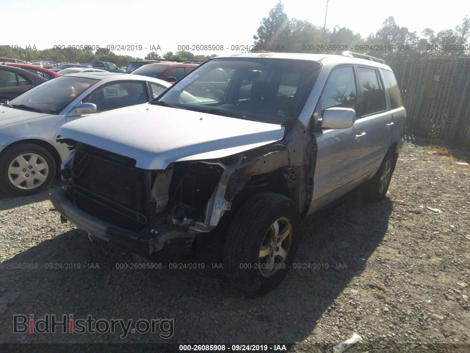 2006 HONDA PILOT - VIN: 5FNYF18626B001208 - Фото 2