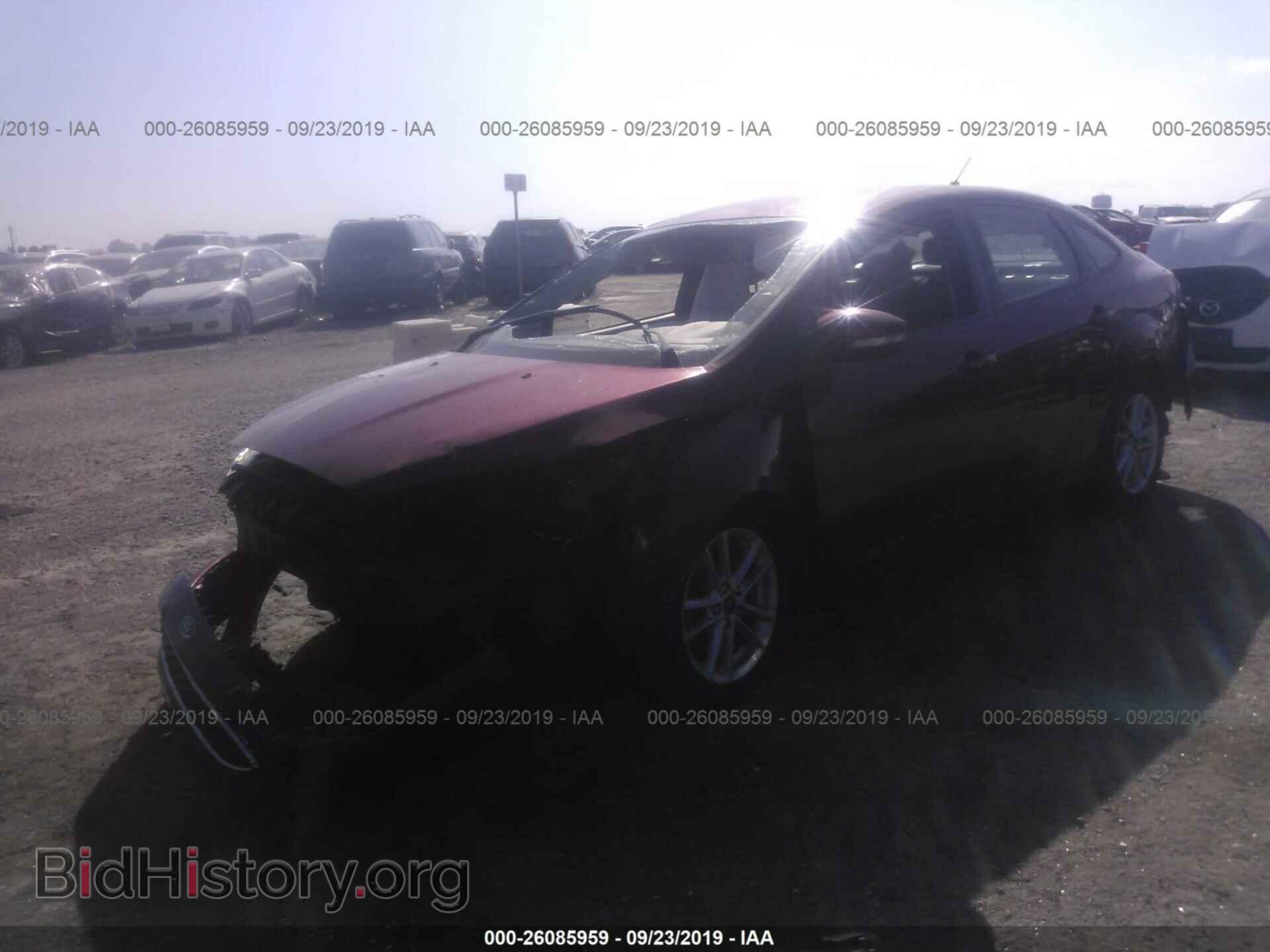 2016 FORD FOCUS - VIN: 1FADP3F25GL376263 - Фото 2
