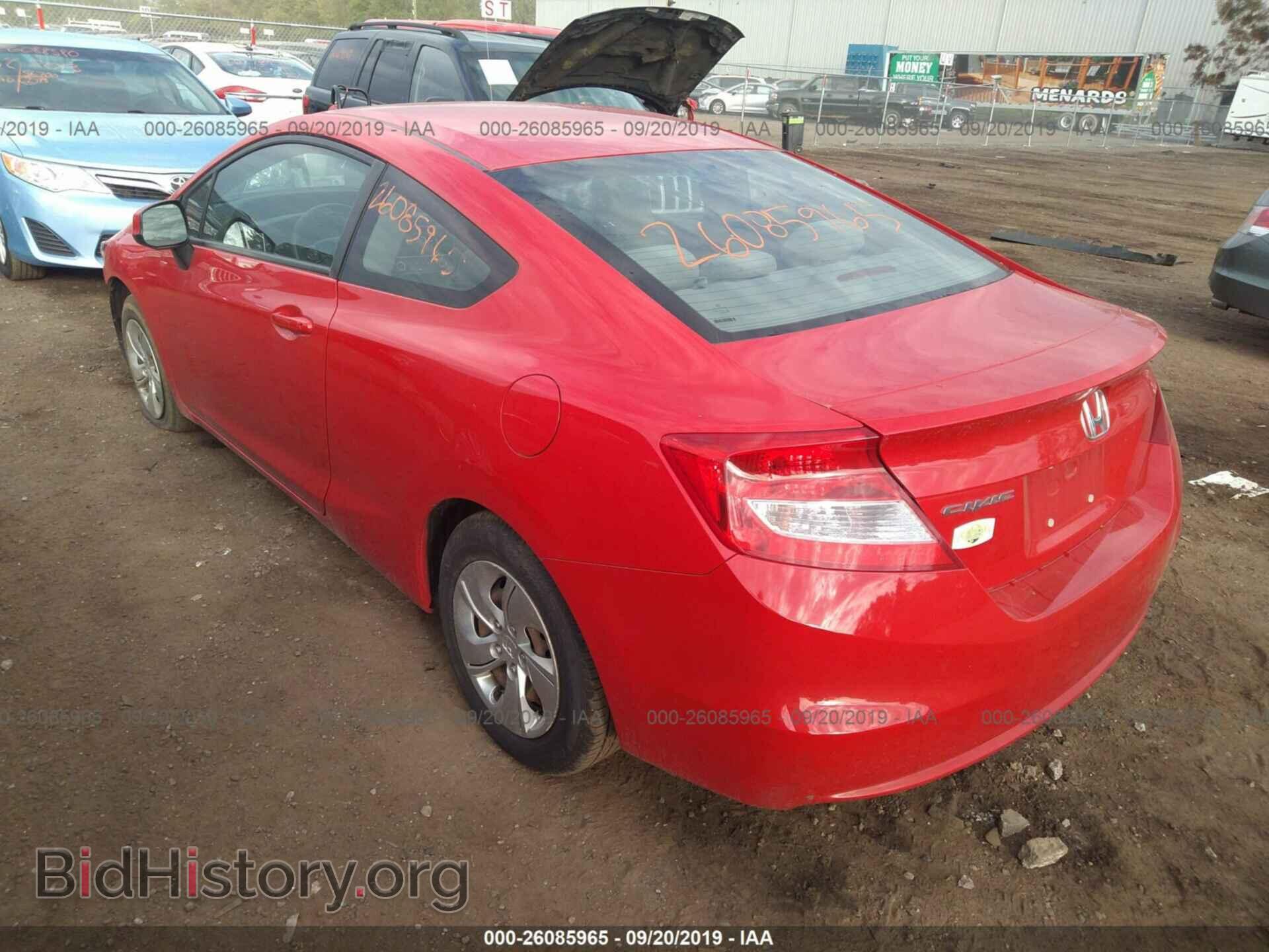 2013 HONDA CIVIC - VIN: 2HGFG3B56DH509223 - Фото 3