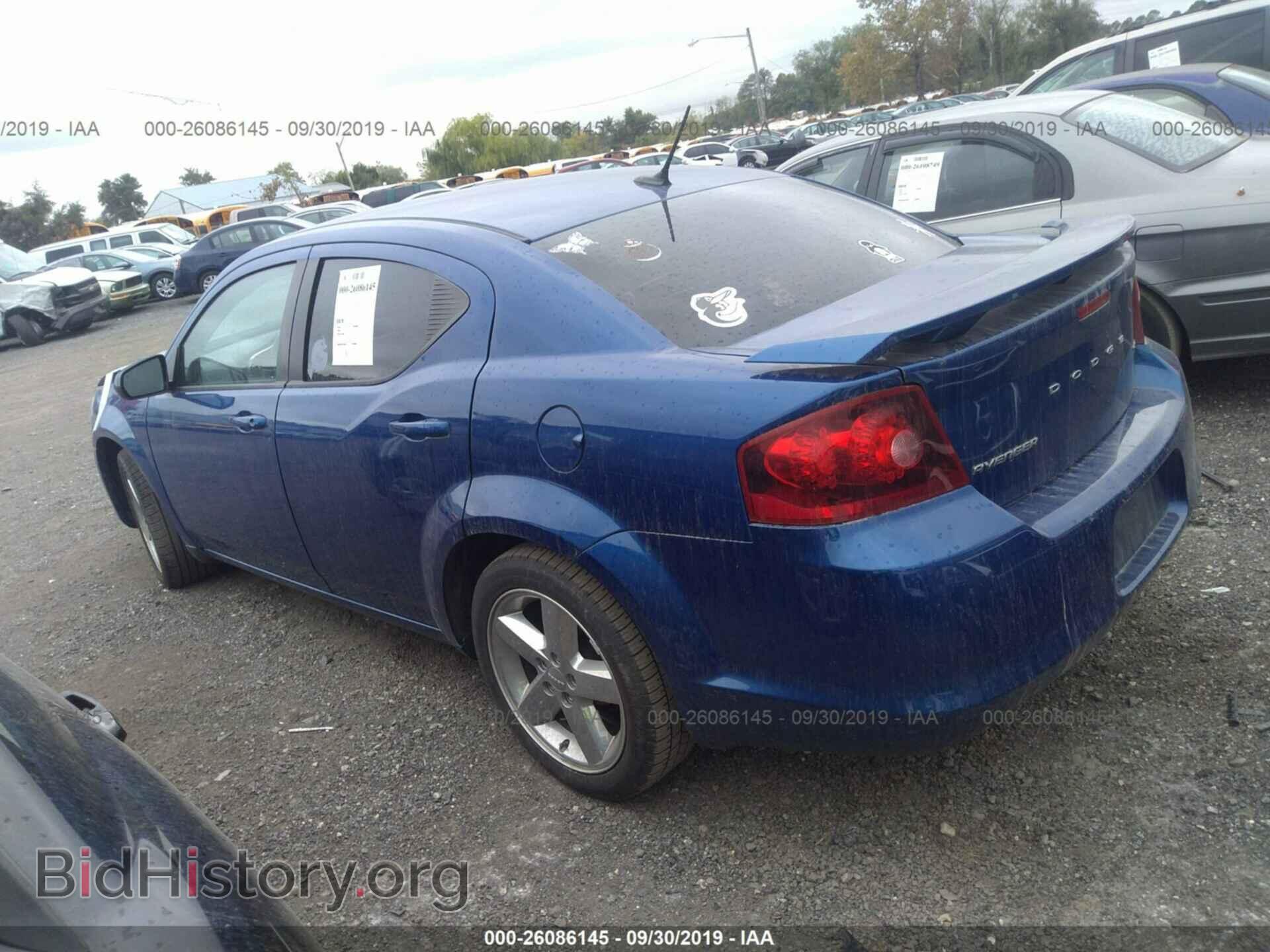 2013 DODGE AVENGER - VIN: 1C3CDZCB8DN585412 - Фото 3