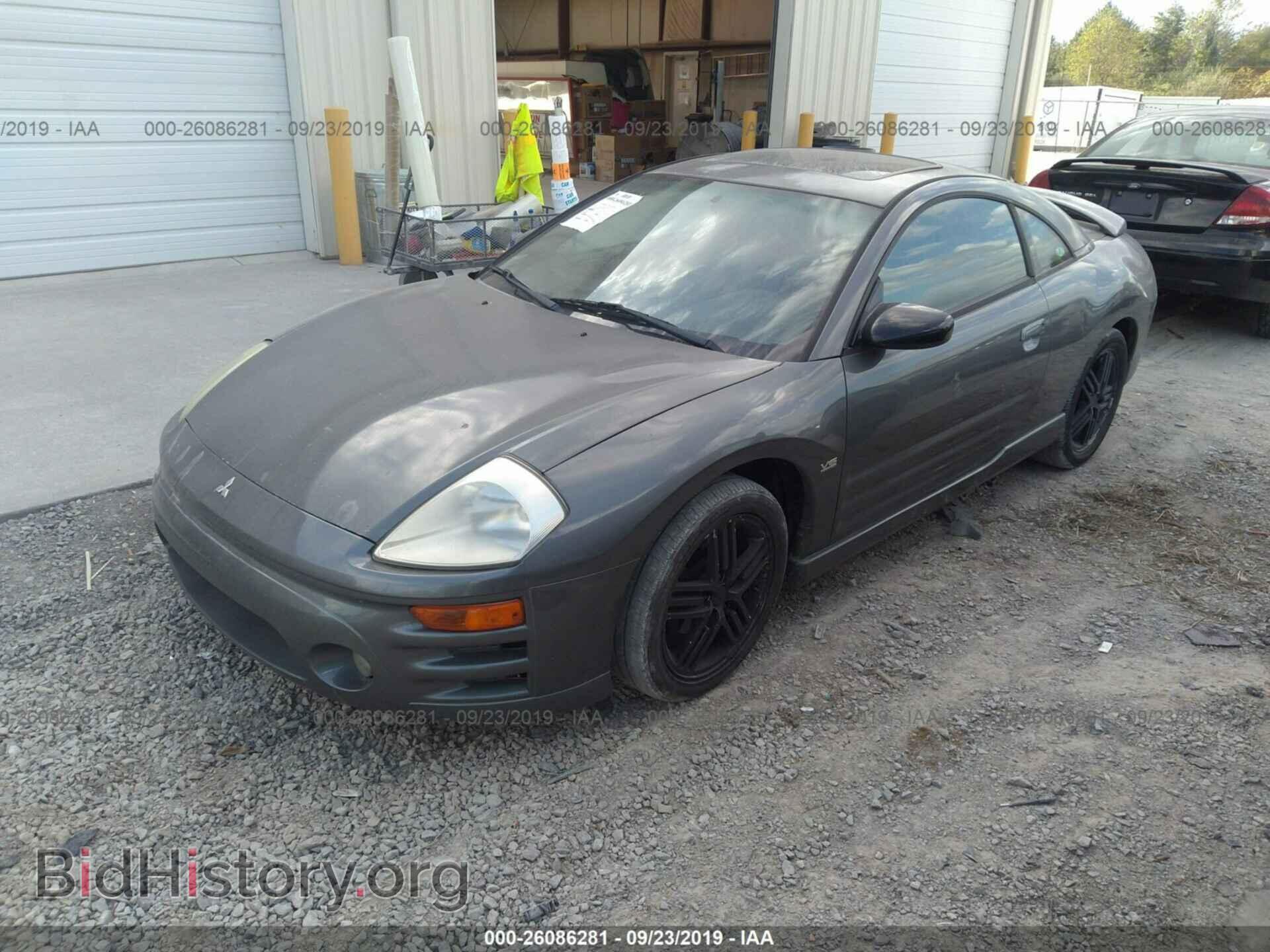 2003 MITSUBISHI ECLIPSE - VIN: 4A3AC84H03E028167 - Photo 2
