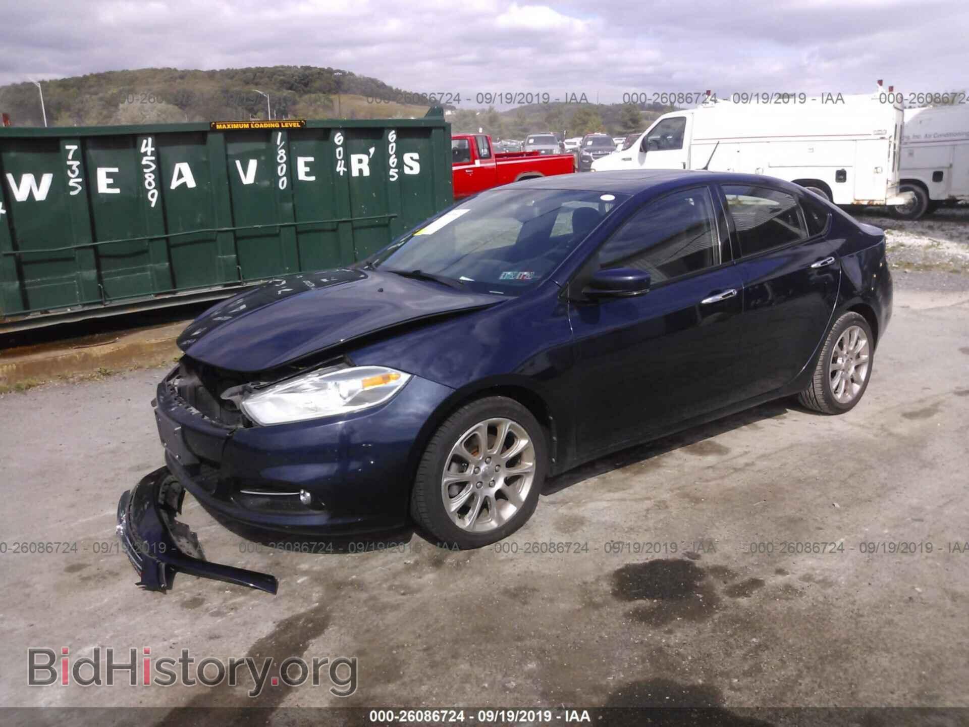 2013 DODGE DART - VIN: 1C3CDFCA3DD107541 - Фото 2