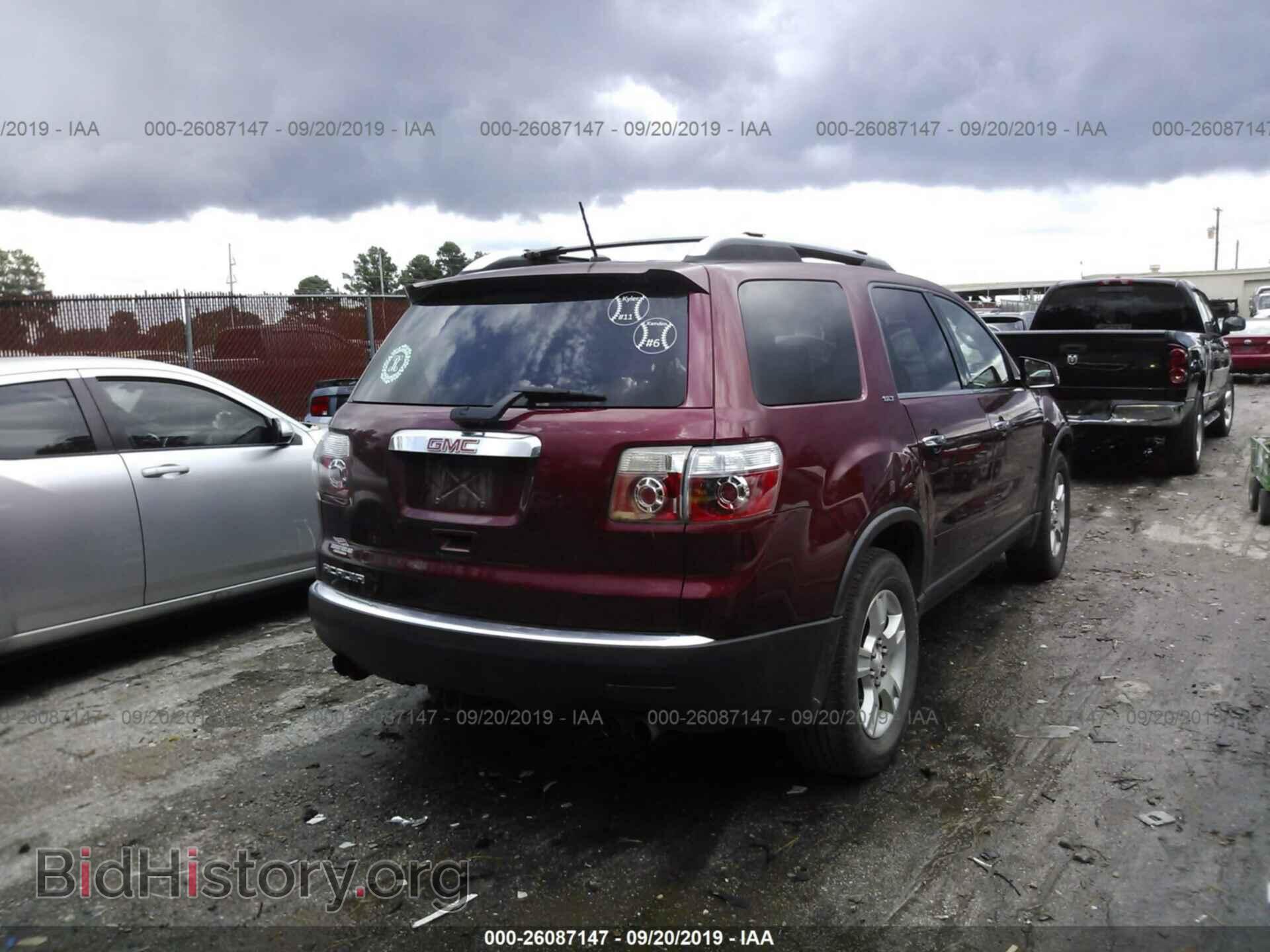 2009 GMC ACADIA - VIN: 1GKER23D69J155704 - Фото 4