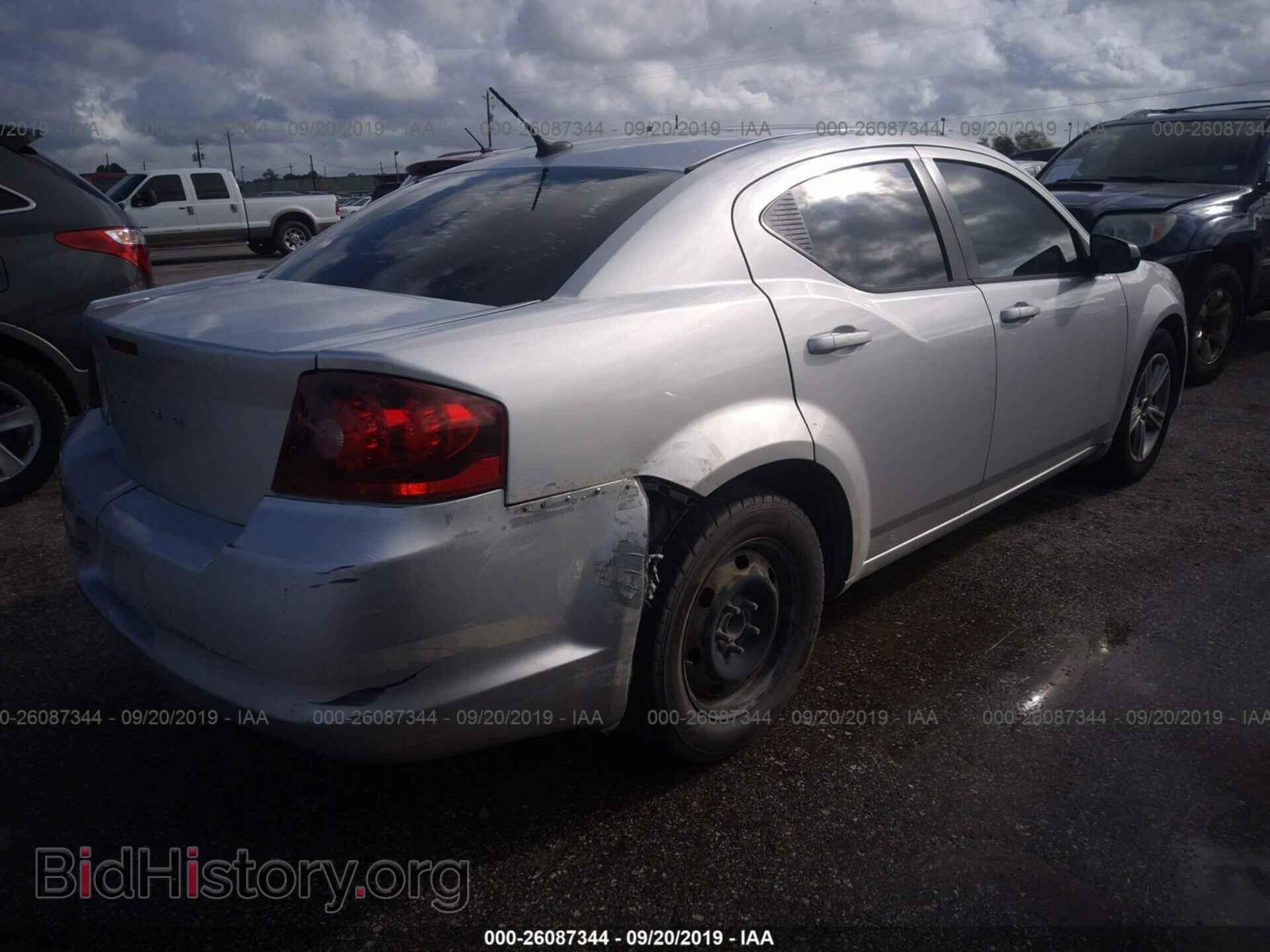 2012 DODGE AVENGER - VIN: 1C3CDZABXCN221445 - Фото 4