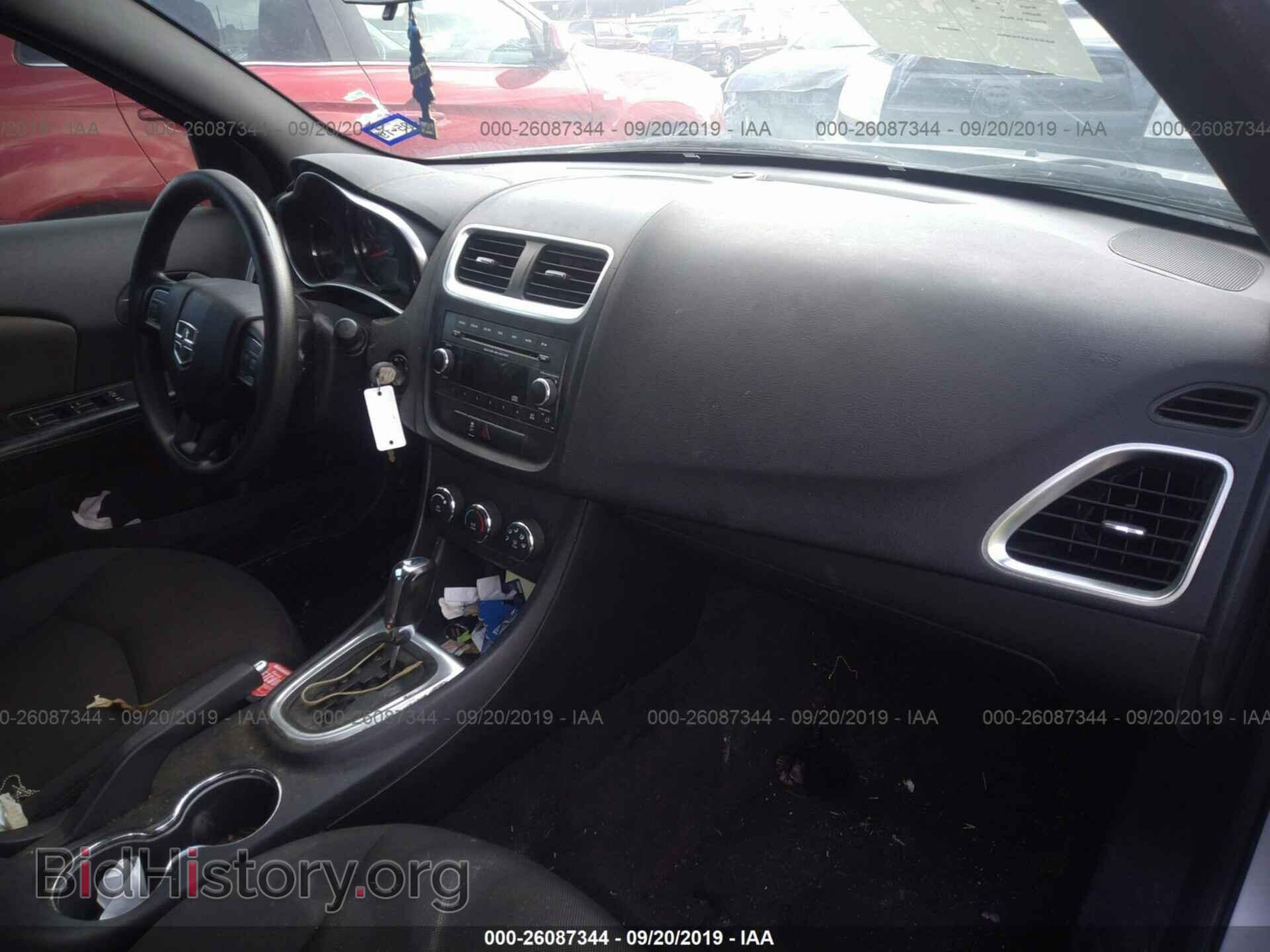 2012 DODGE AVENGER - VIN: 1C3CDZABXCN221445 - Фото 5