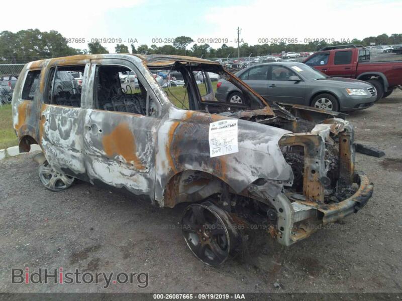 2014 Honda PILOT EXL (VIN 5FNYF3H52EB028037) — фото 1 из 10, IAAI, повреждение: полное выгорание