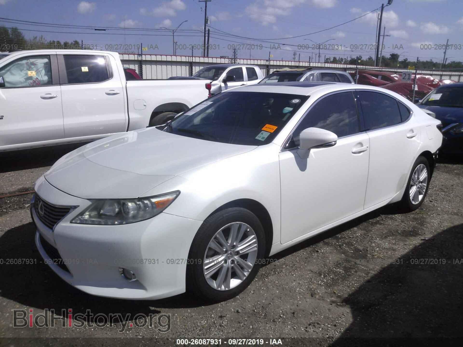 2013 LEXUS ES - VIN: JTHBK1GG9D2038671 - Фото 2