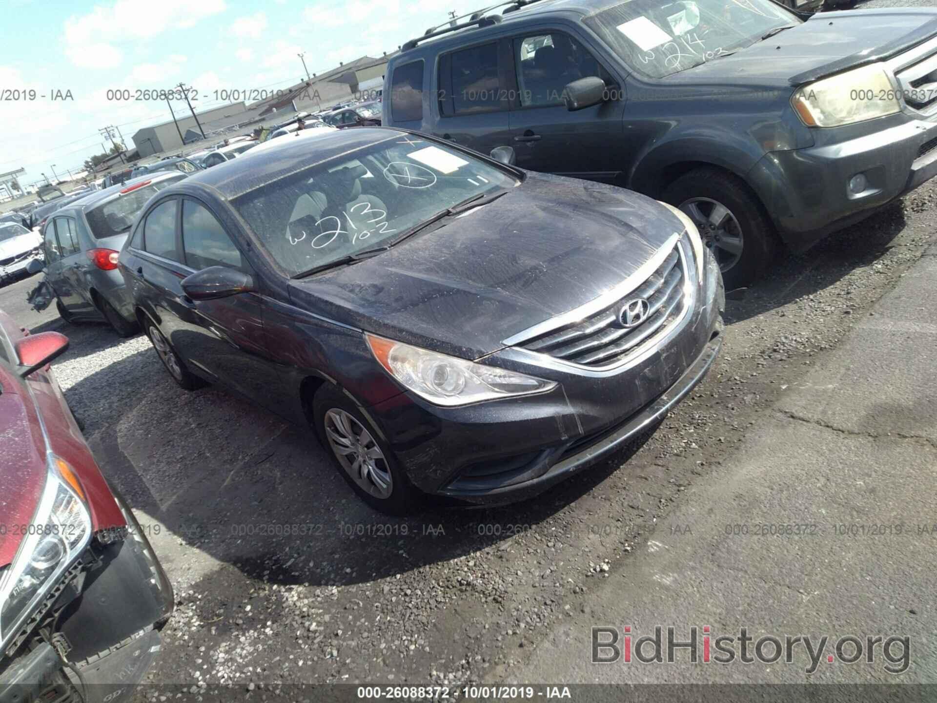 Photo 5NPEB4AC2BH029859 - HYUNDAI SONATA 2011